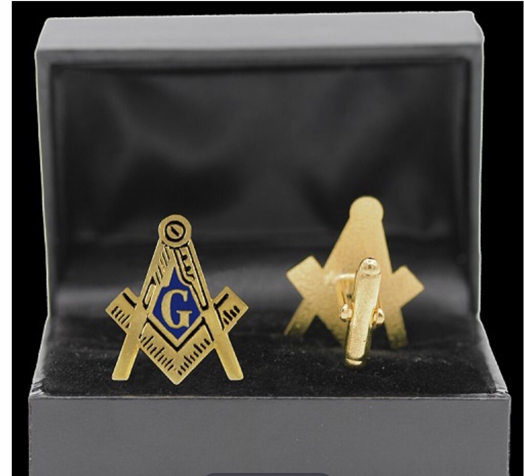 Mason cuff links