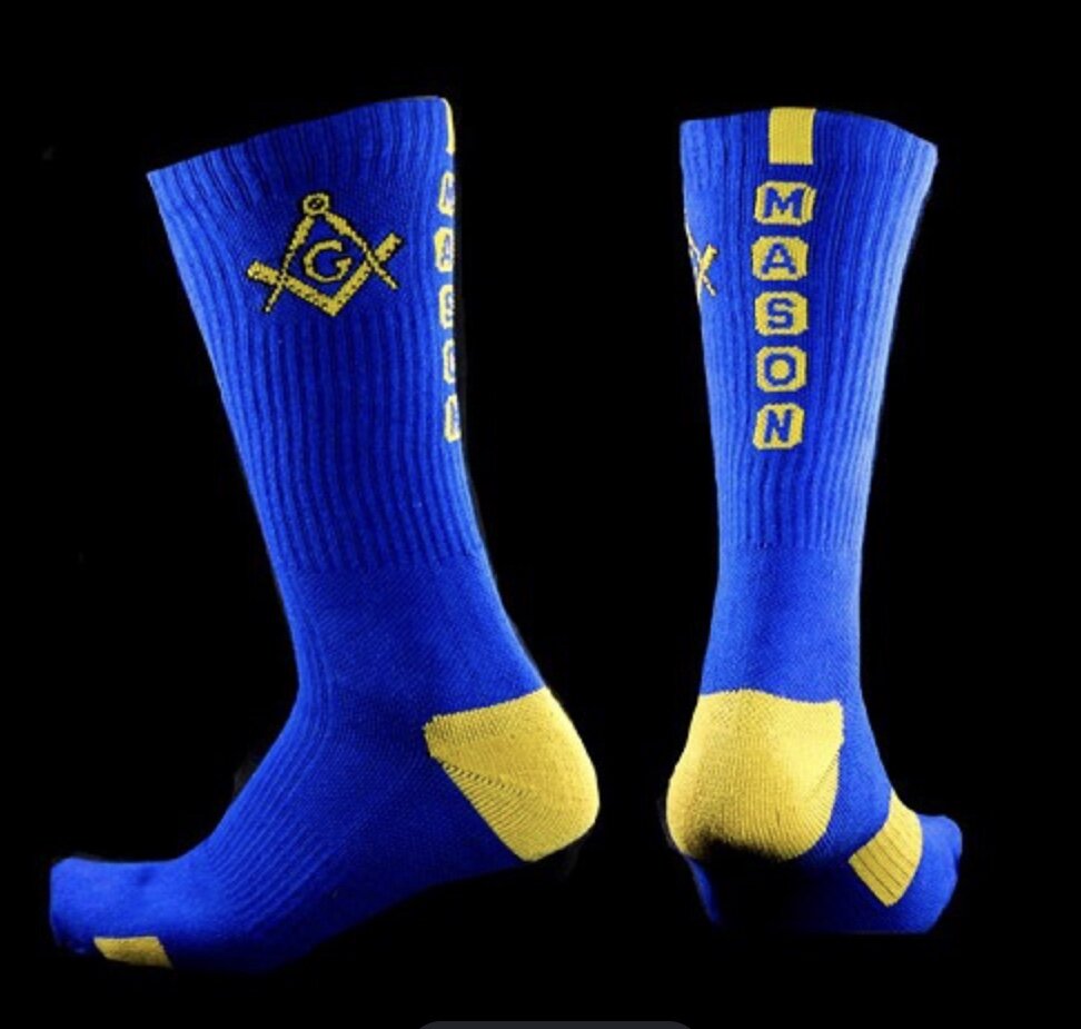 Mason socks blue/yellow 