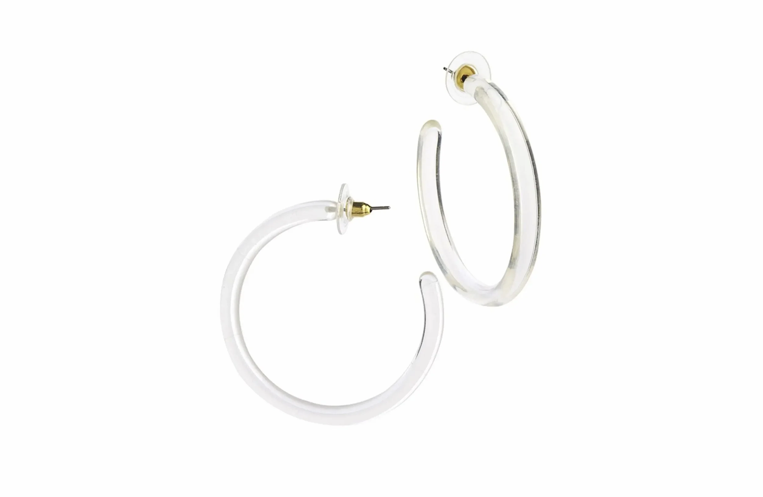 Ghost Hoop Earrings