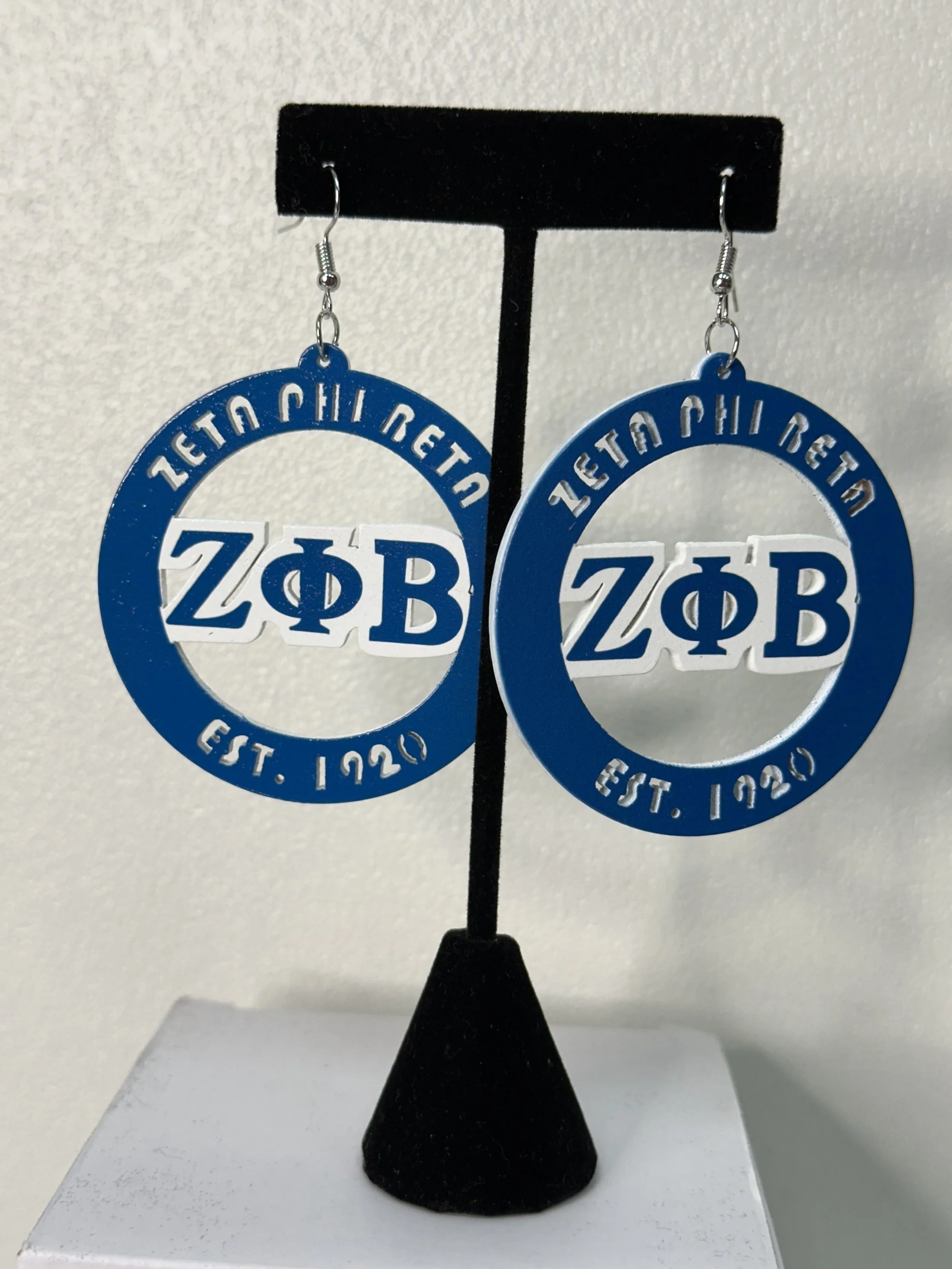 Zeta Wooden Earrings