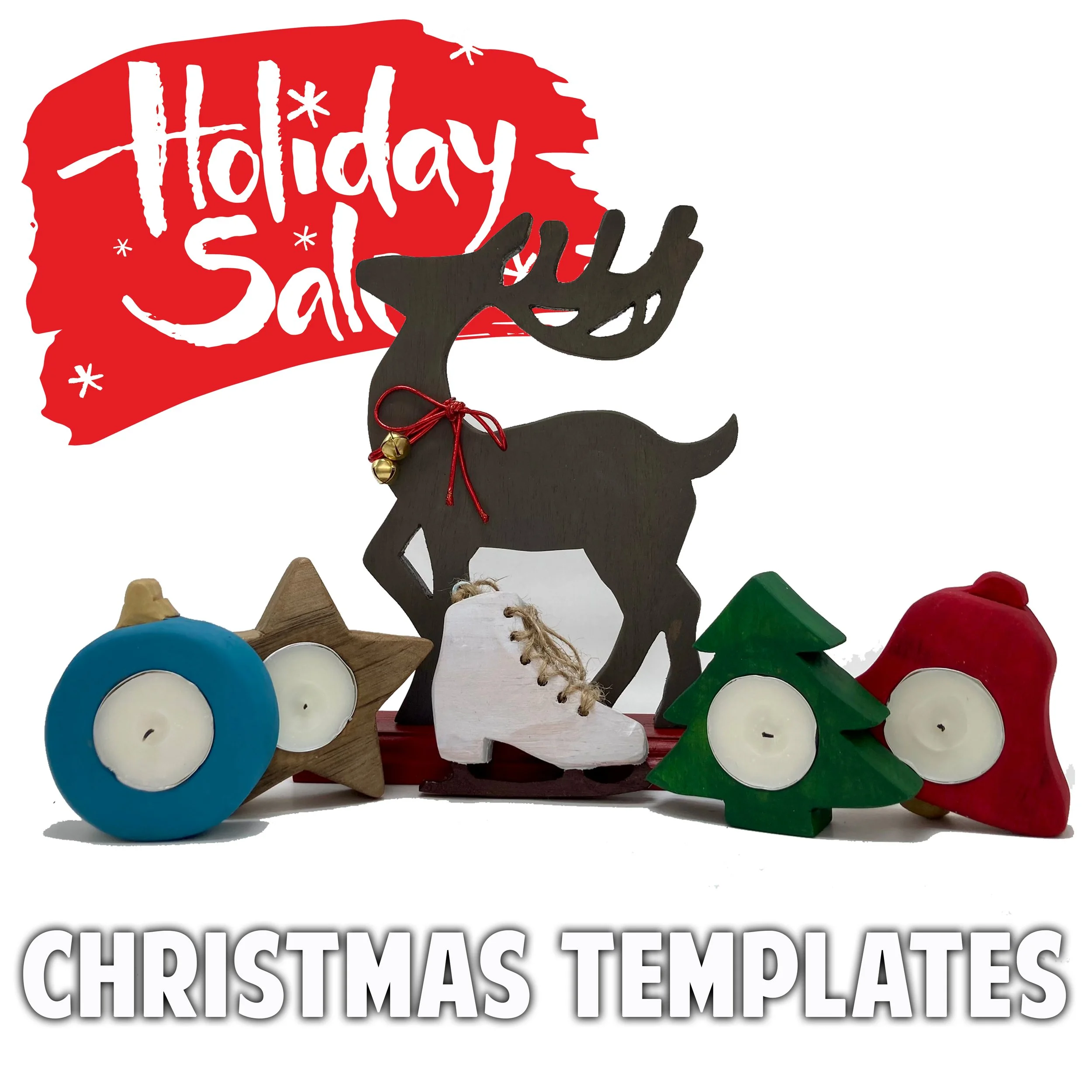 Christmas Template Bundle - 3 Projects!