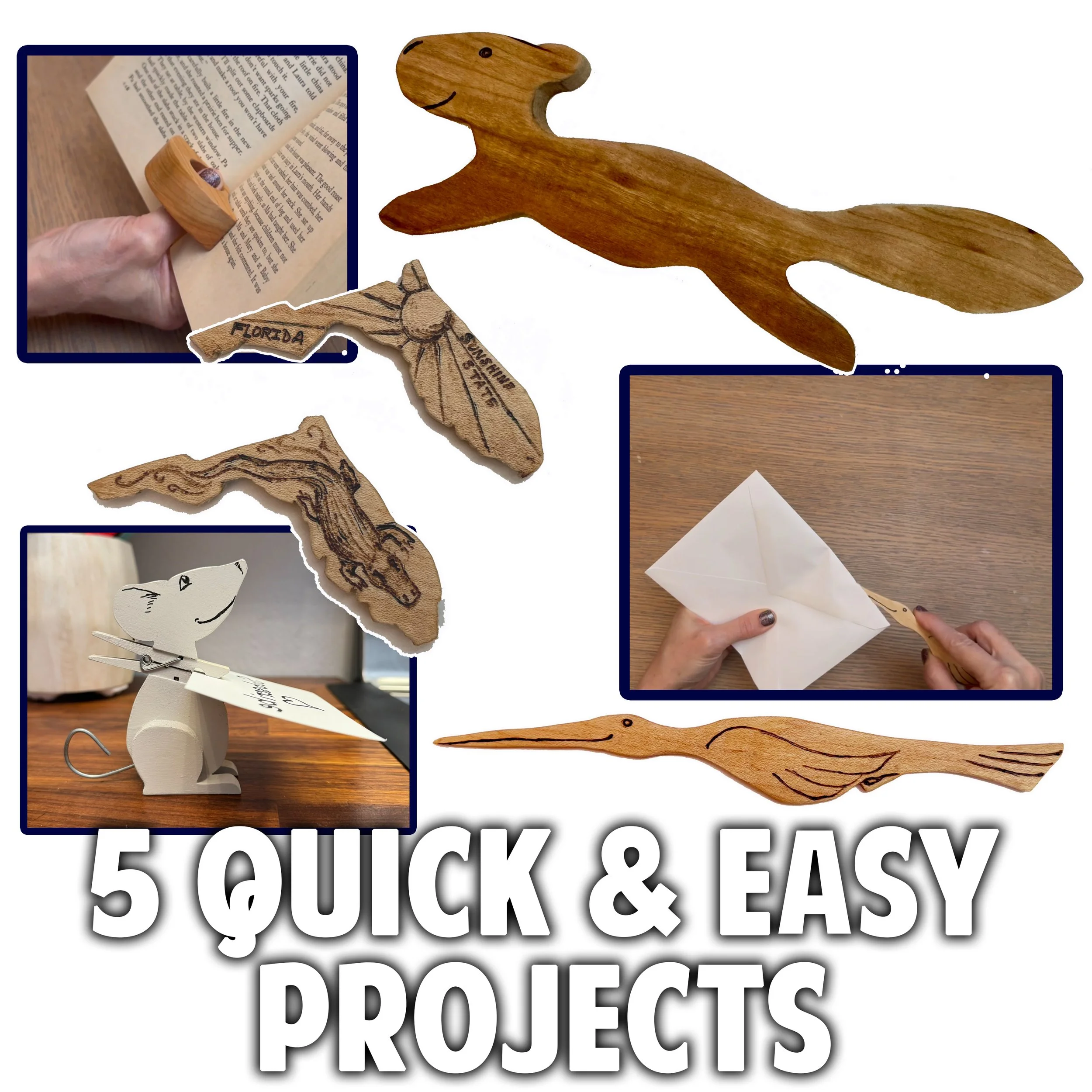 5 Quick & Easy Woodworking Projects