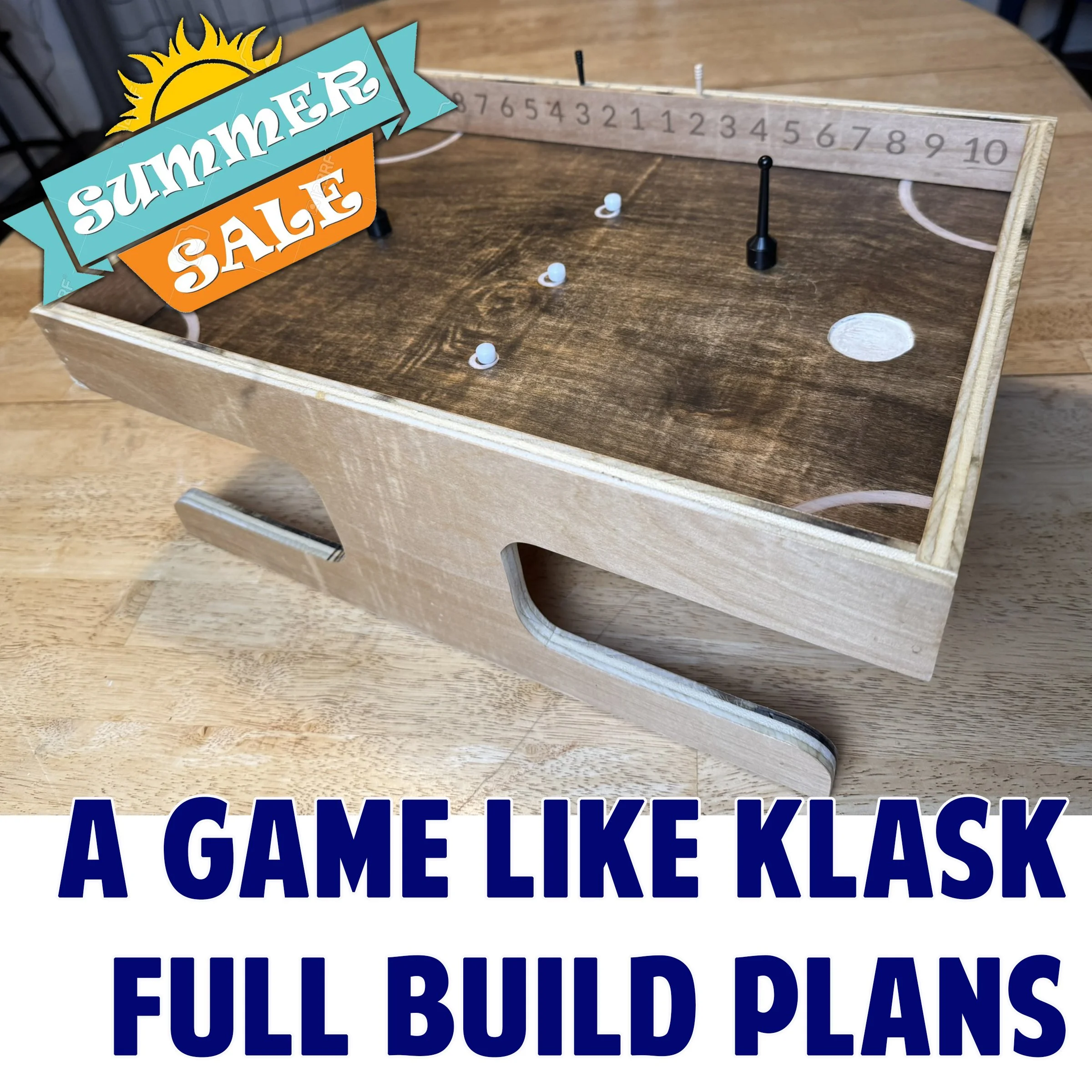 A Game Like KLASK Build Plans