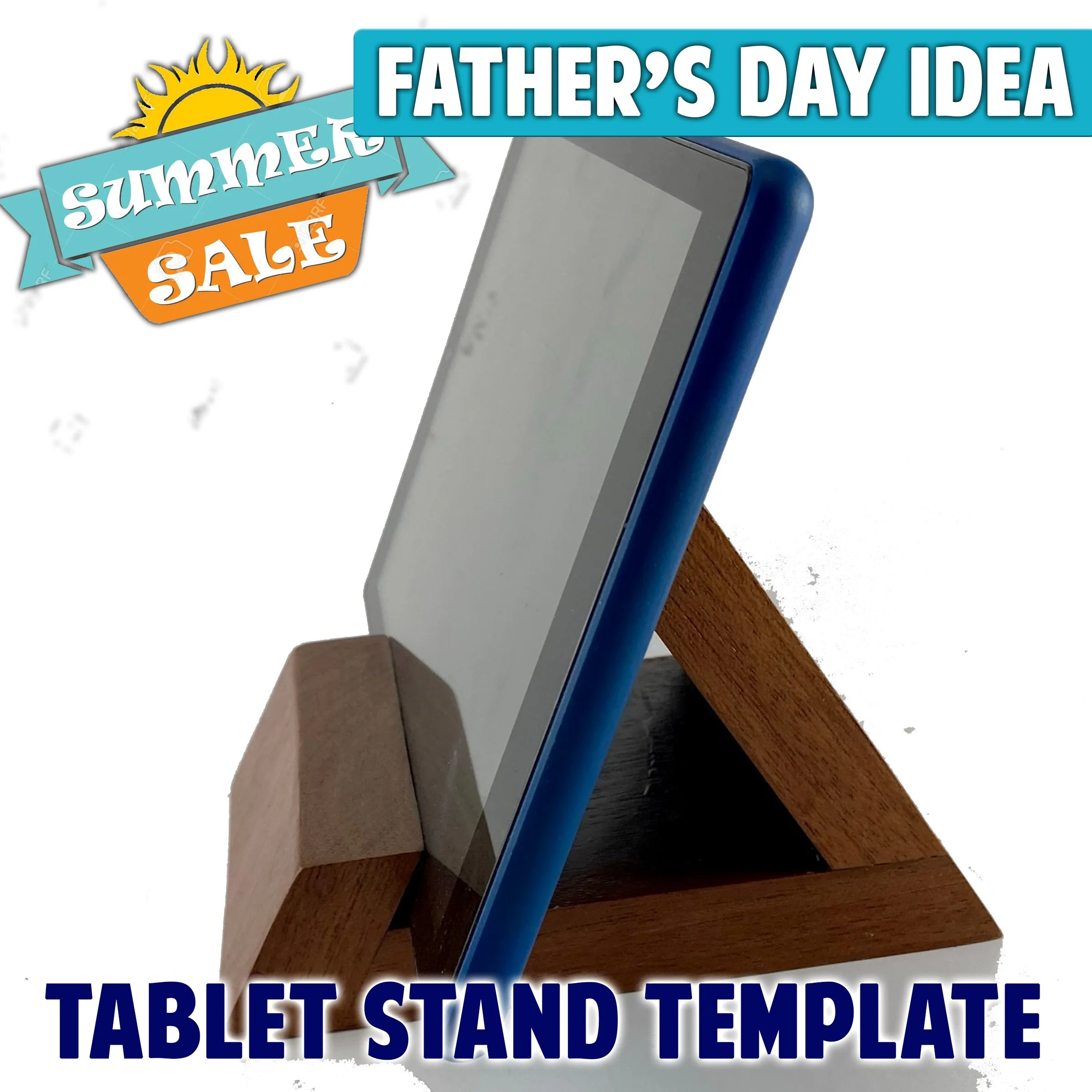 Tablet Stand Template & Build Instructions