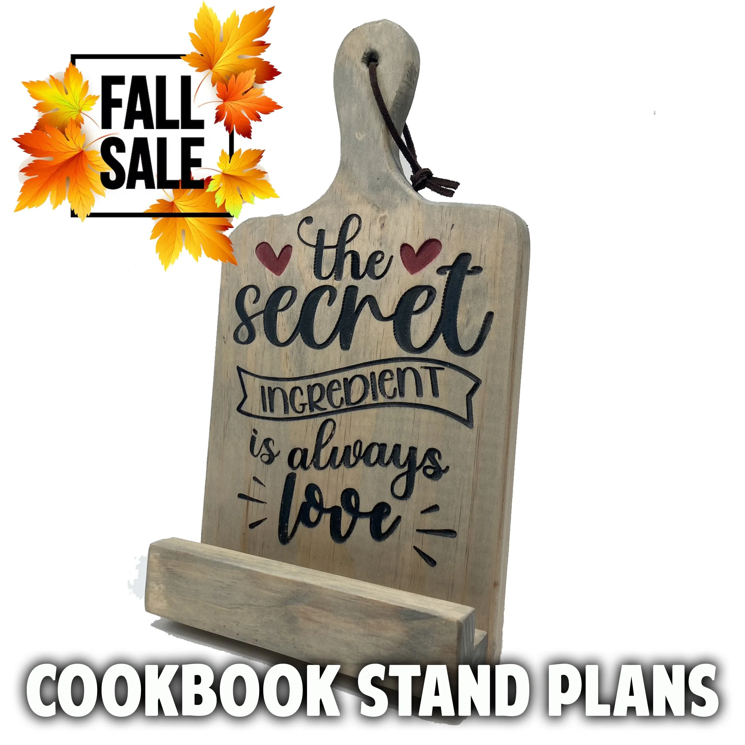 Cookbook Stand Plans