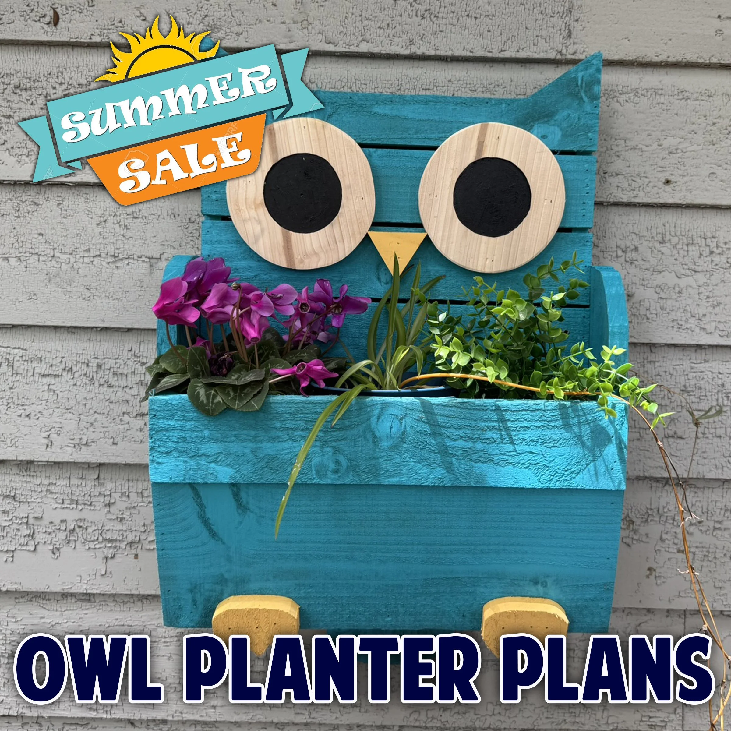 Owl Planter Plans