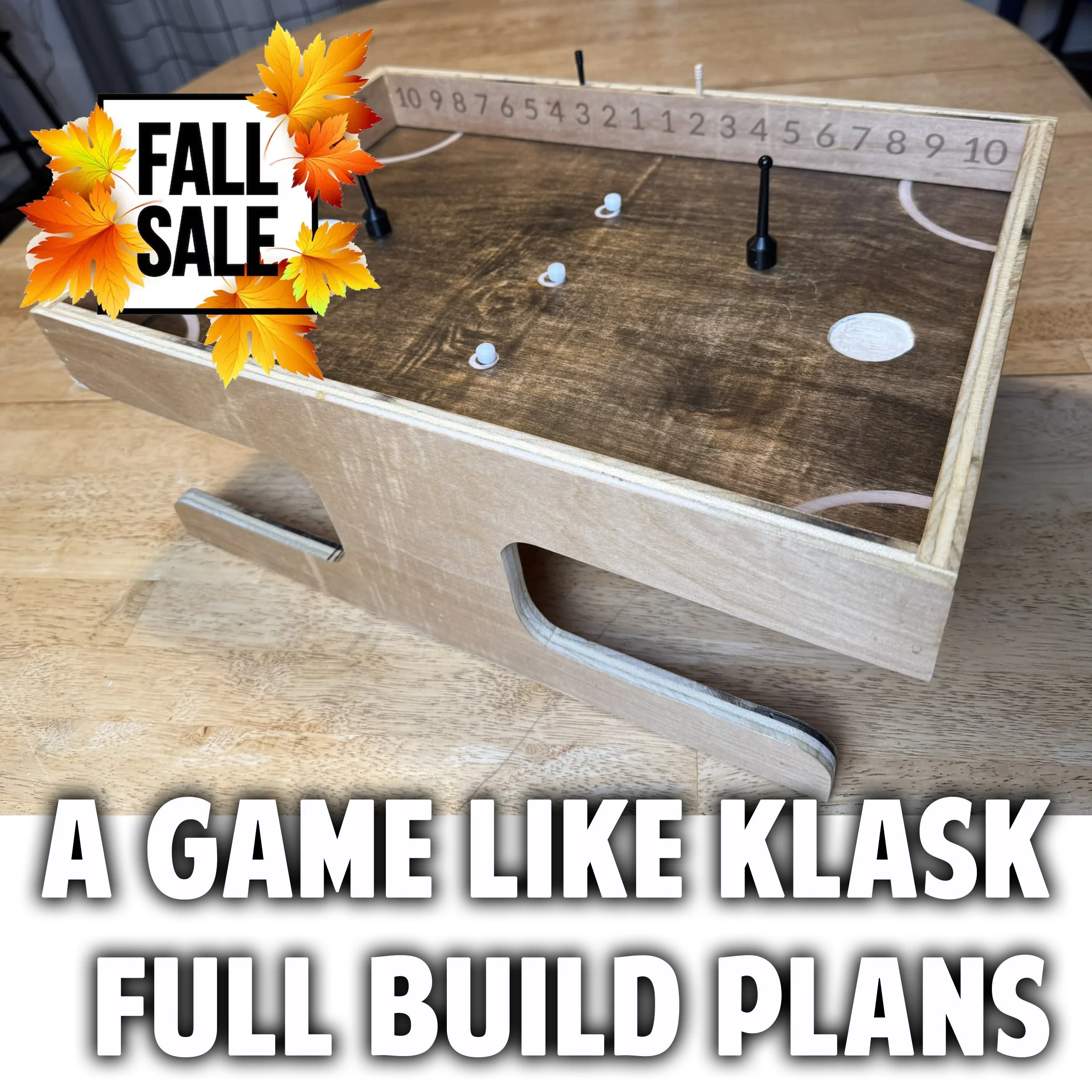 A Game Like KLASK Build Plans