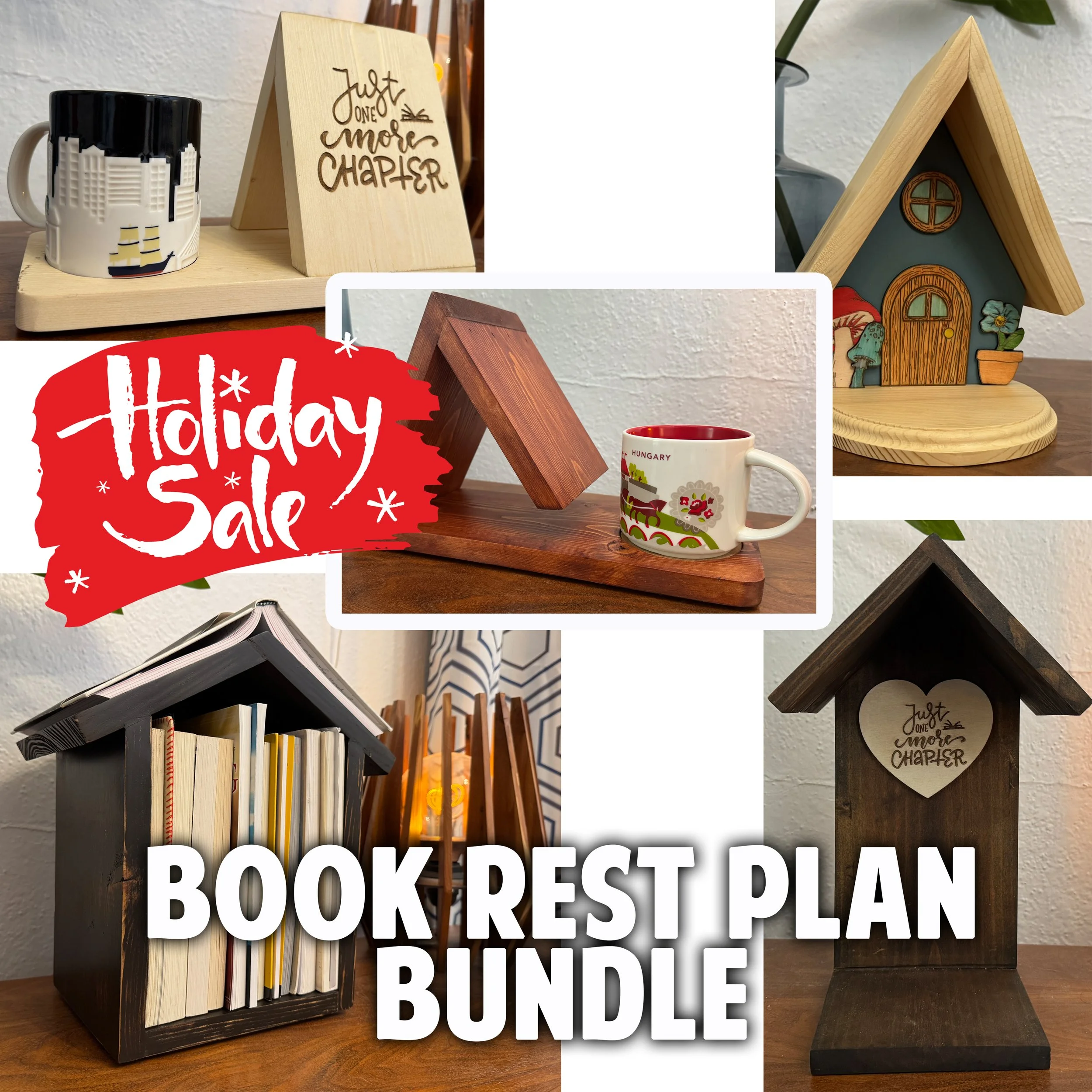 Book Rest Plan Bundle - 5 Projects!