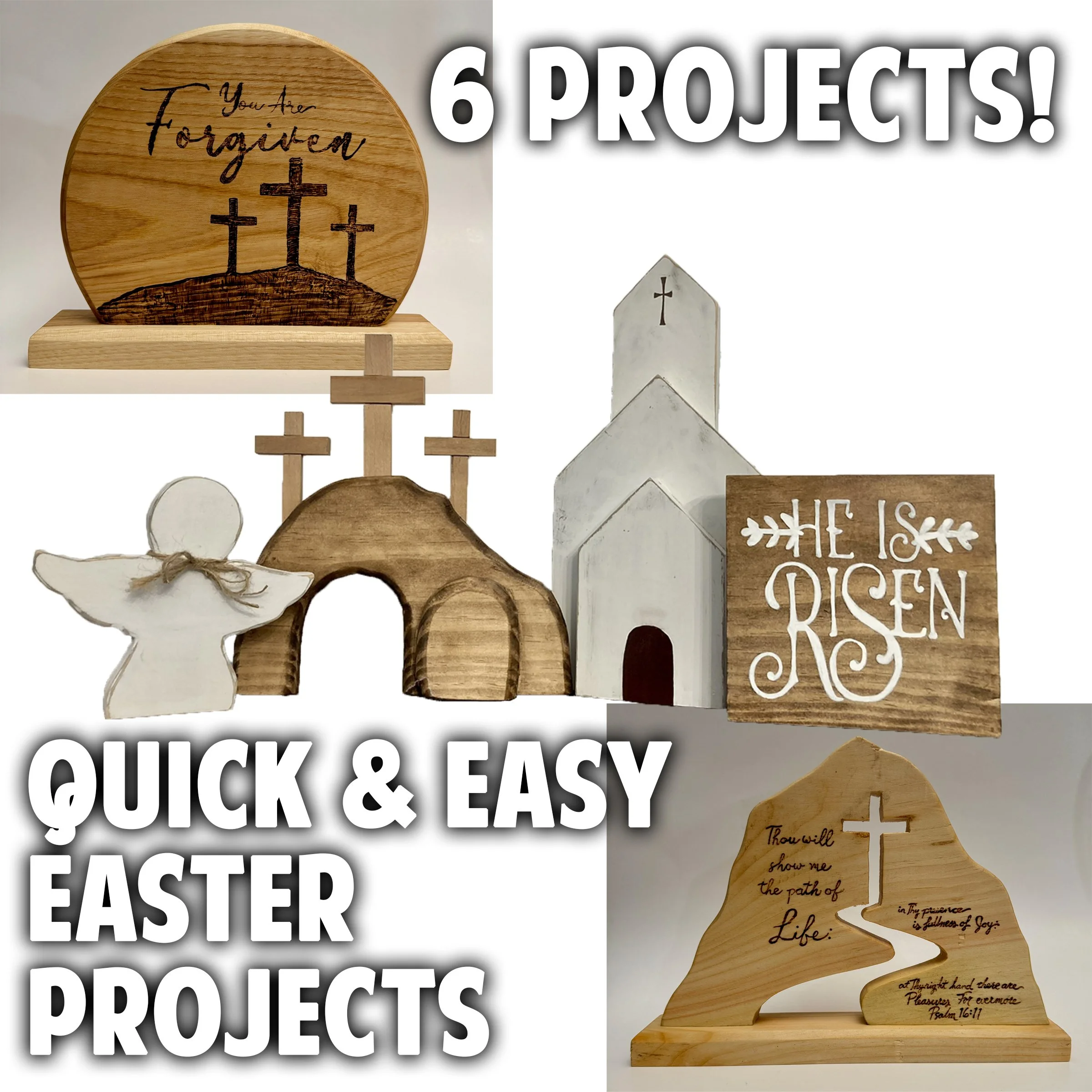 6 Easter Projects - Quick & Easy