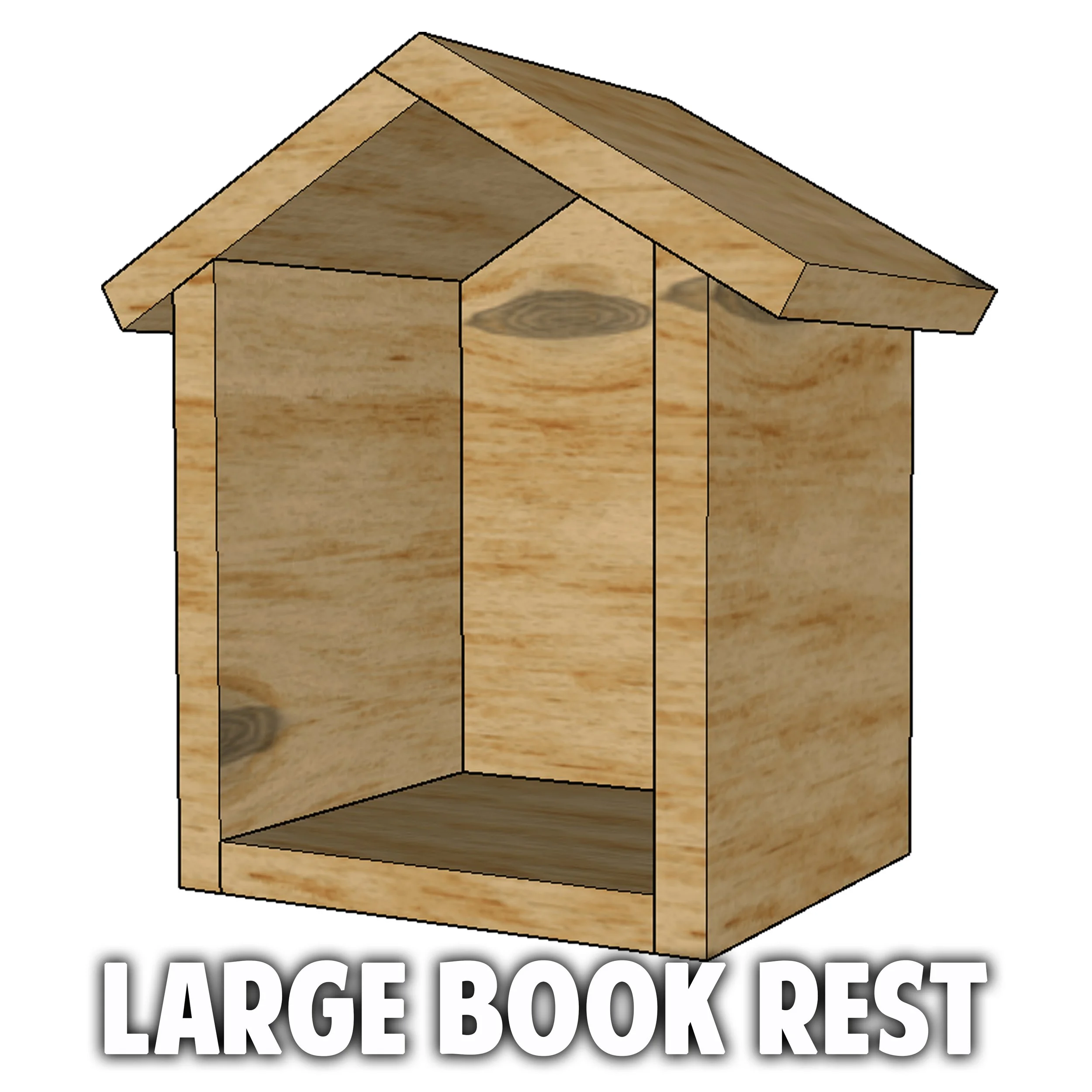 Large Book Rest Plans