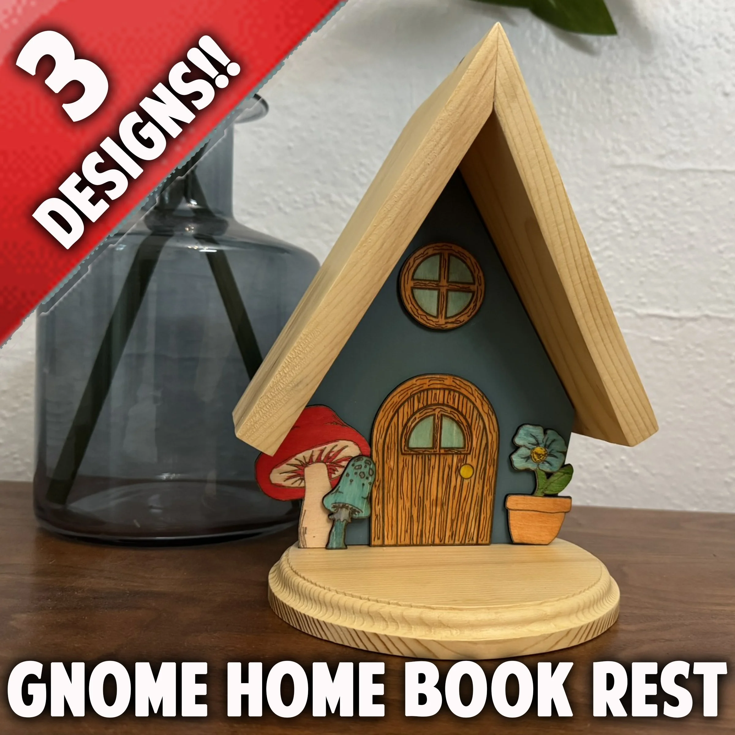 Gnome Home Book Rest Plans