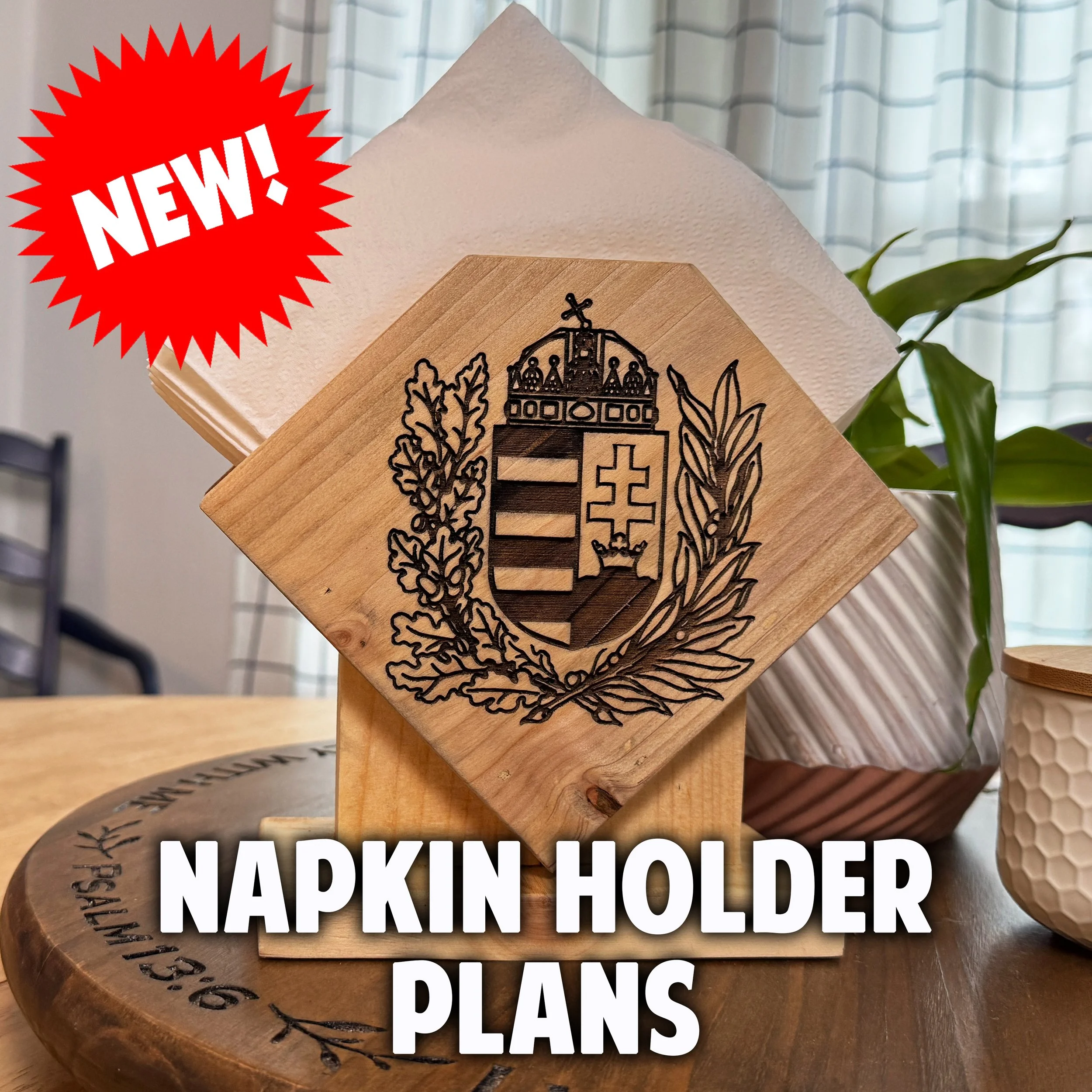 Napkin Holder Plans