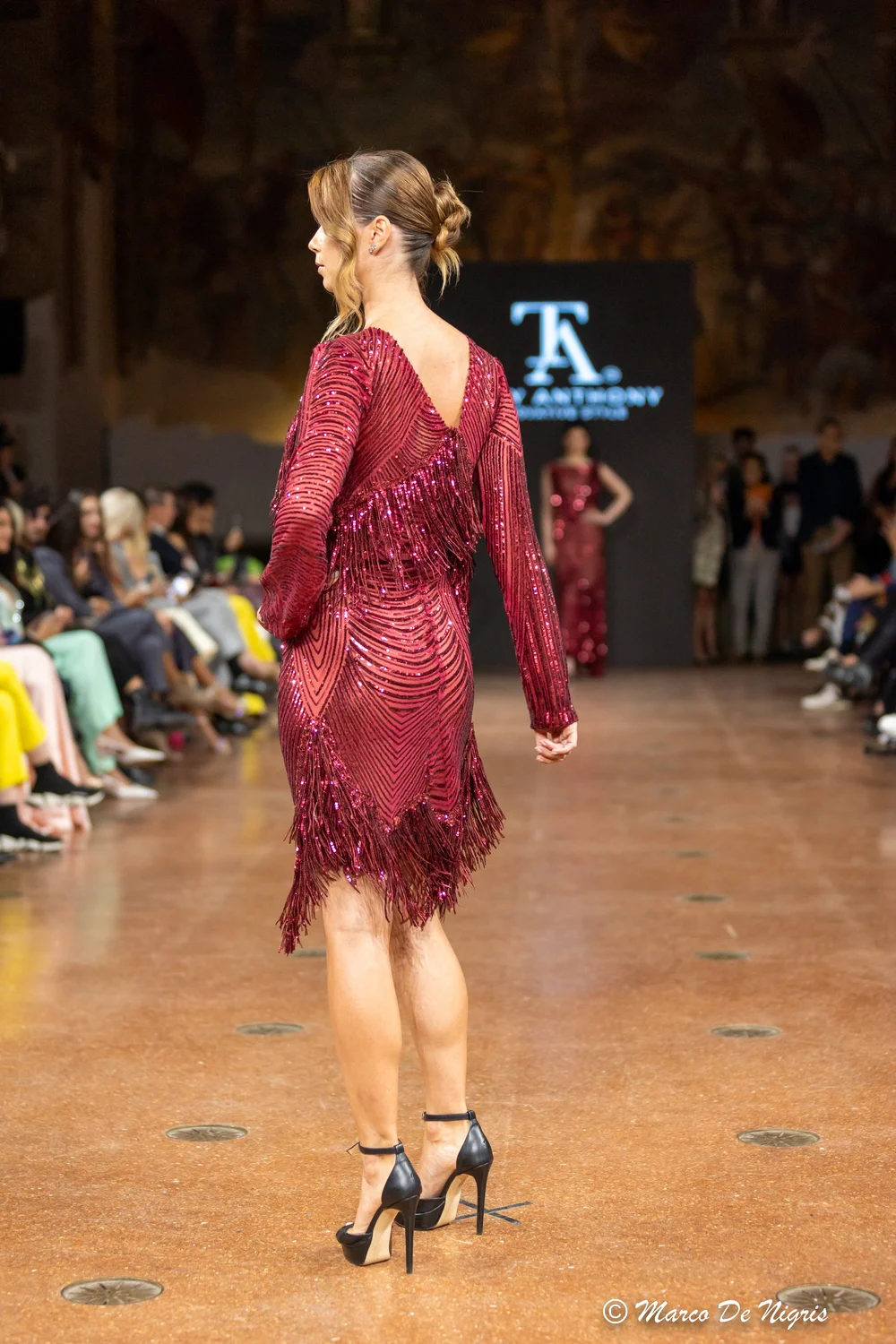 Flapper Dress (With Sleeves)  Troy Anthony