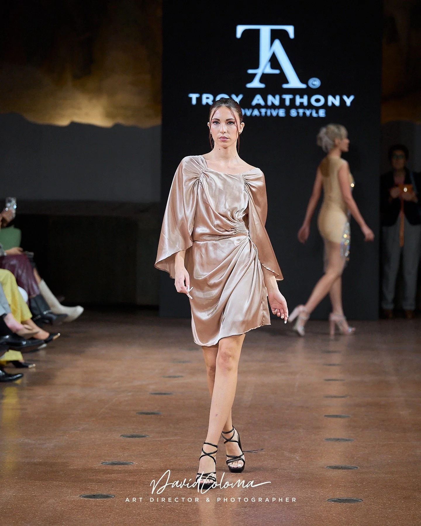 Grecian Draped Dress