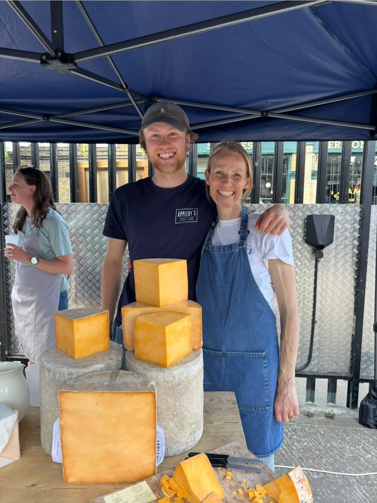 So happy to hear we won GOLD for our Cheshire Cheese // Reserve Champion Territorial Cheese // Silver for our Sandstone Aged Cheshire in the Specialist Cheesemakers Class at the British and Irish Cheese Awards! @britcheeseaward Thank you everyone on 