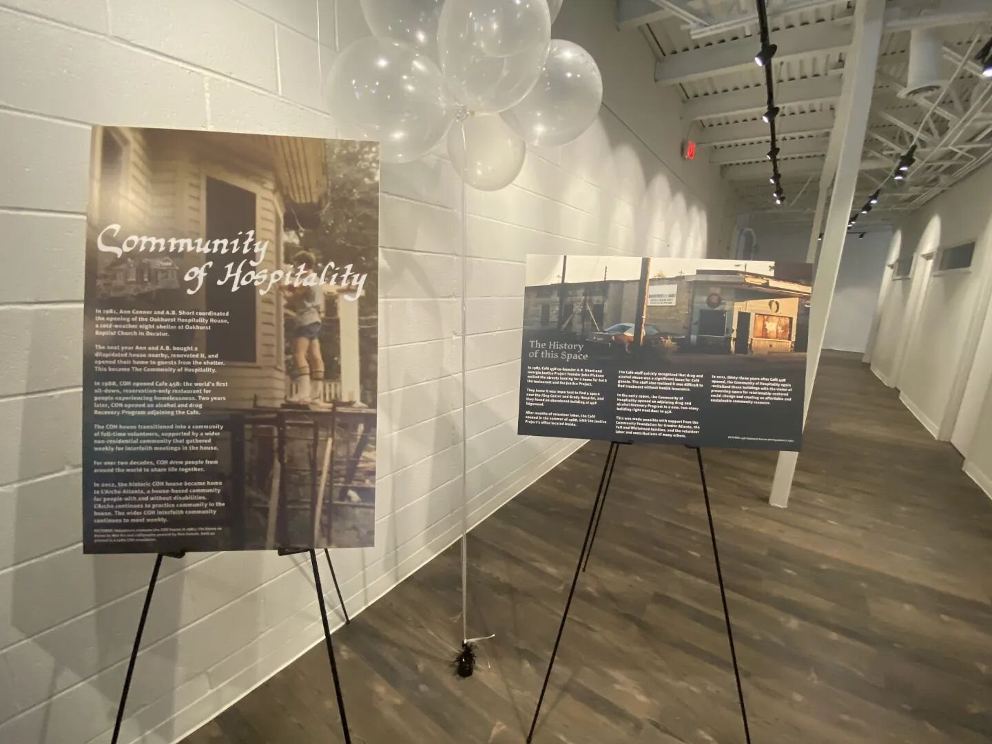 We were honored to have attended the Grand Opening of the Community of Hospitality and Good Places. COH continues to be a place for relationship-based social transformation and healing for the community. Continuously providing spaces for artists and 
