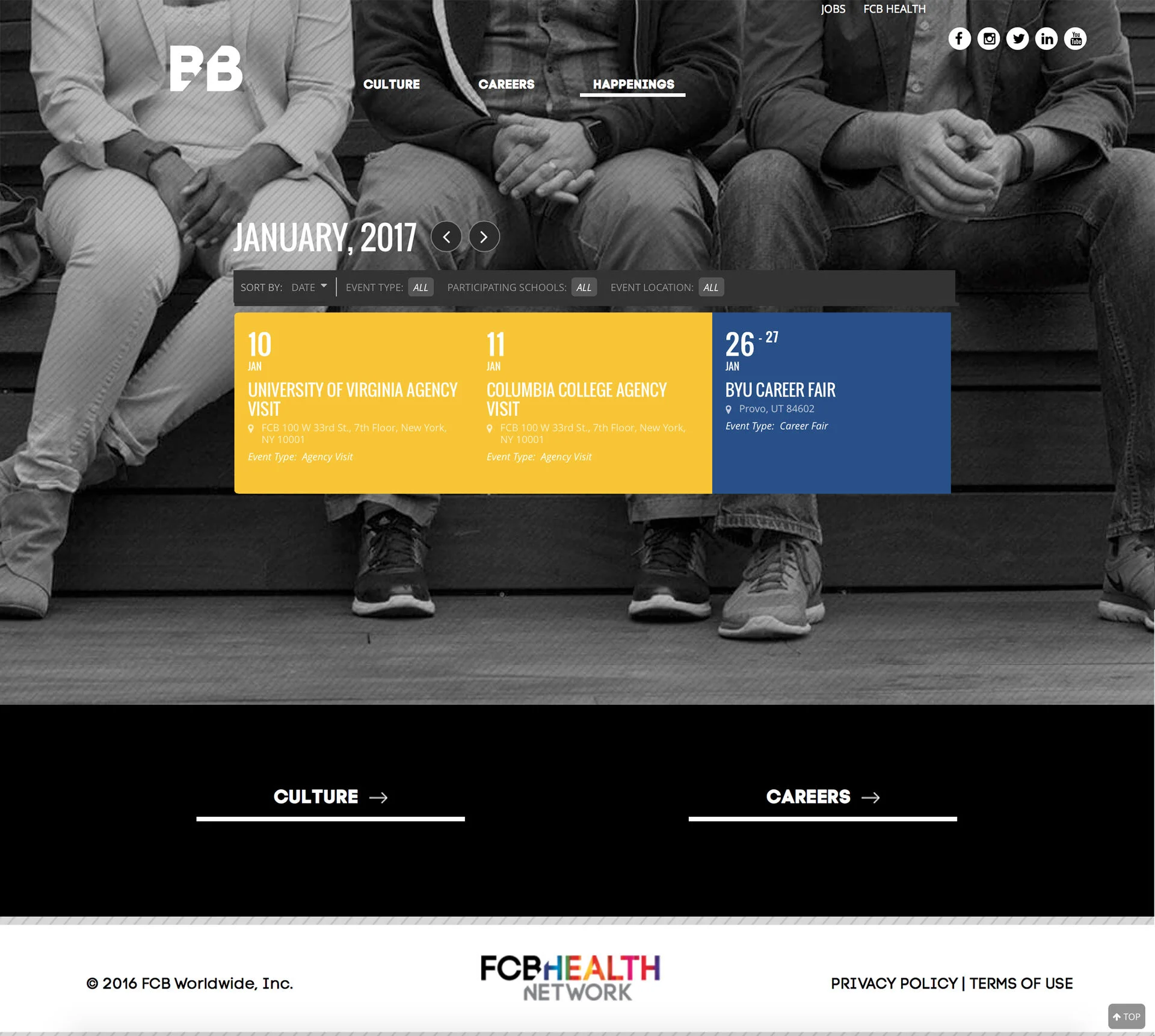 EVENT PAGE