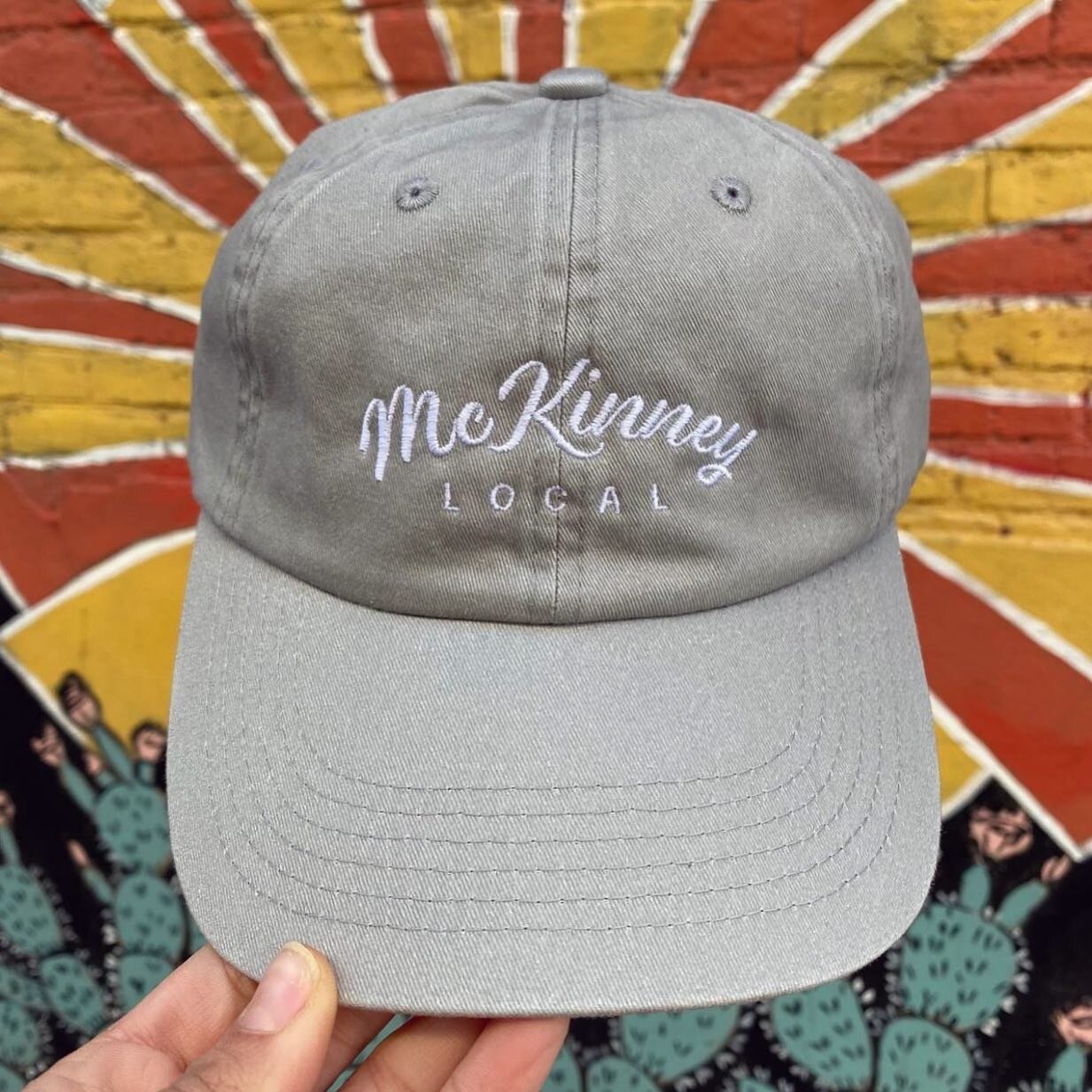 McKinney locals!! Look at this cute hat!!Loved collaborating with the talented @tewlipdesigns showing the love for our little town! 💖
&bull;
Grab one on pre-sale today!! 🌟🧢
&bull;
#lifebeautifullydesigned #mckinneylocal #tewlipdesigns #mckinneymer