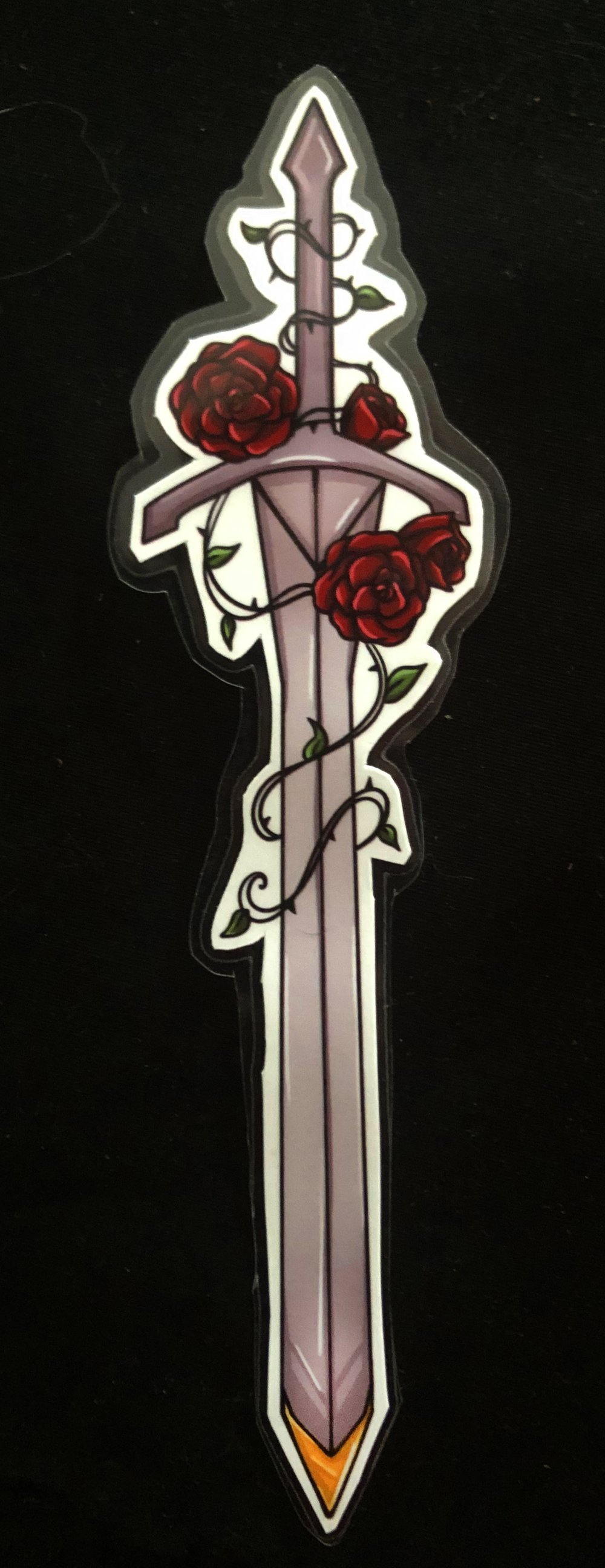 Rose Sword Bookmark — Josie Smoot
