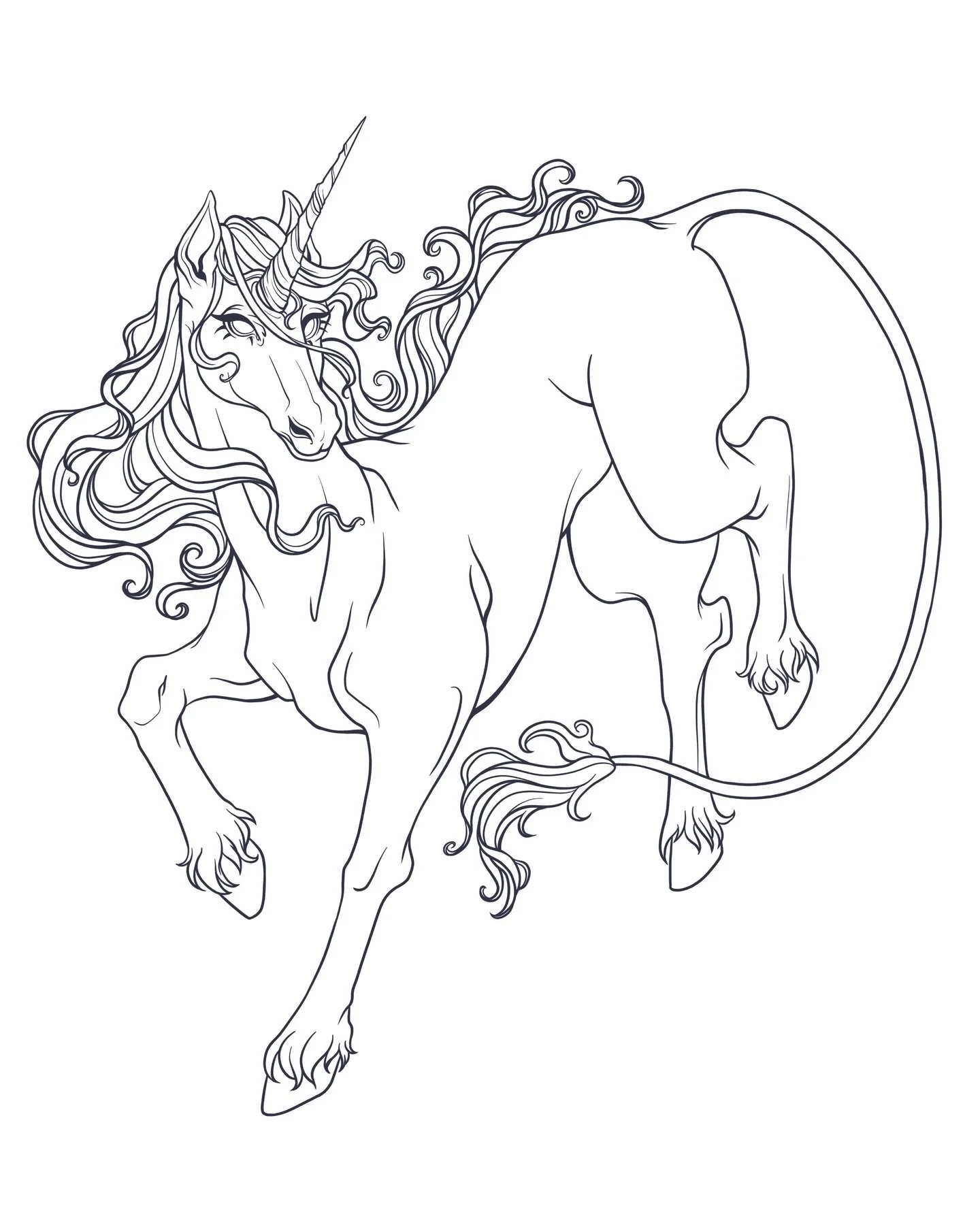 Unicorn ✨

This is part of a larger piece I&rsquo;m working on! I&rsquo;ve been really inspired by medieval unicorn tapestries. Swipe to see the process! ➡️

#art #illustration #unicorn #speedpaint