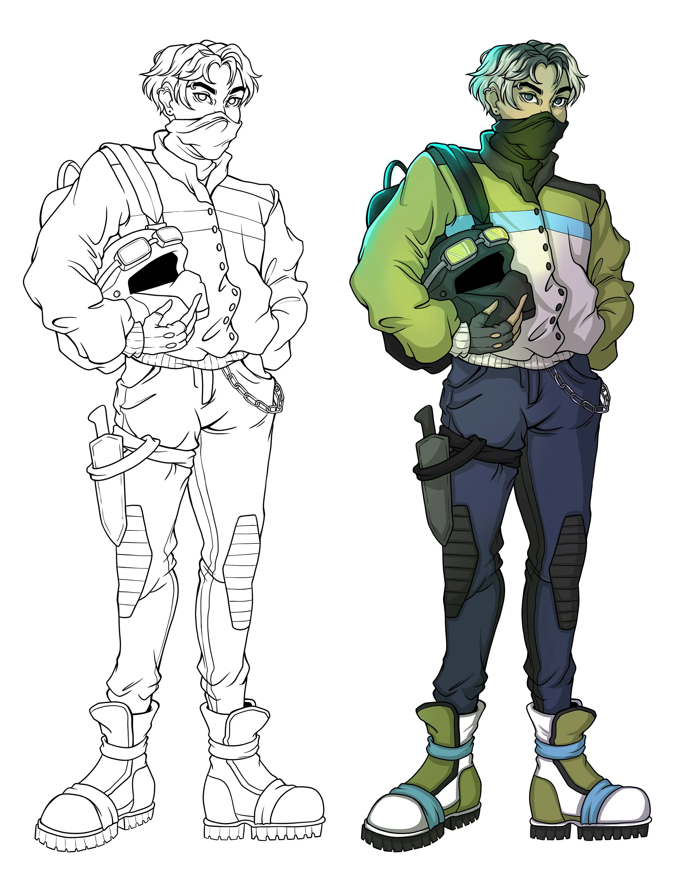 Post-Apocalyptic Character Design