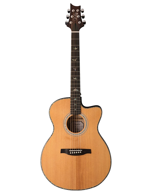 PRS SE Angelus Cutaway A50E - MAPLE BACK & SIDES - BLACK GOLD SEAE50EBG
