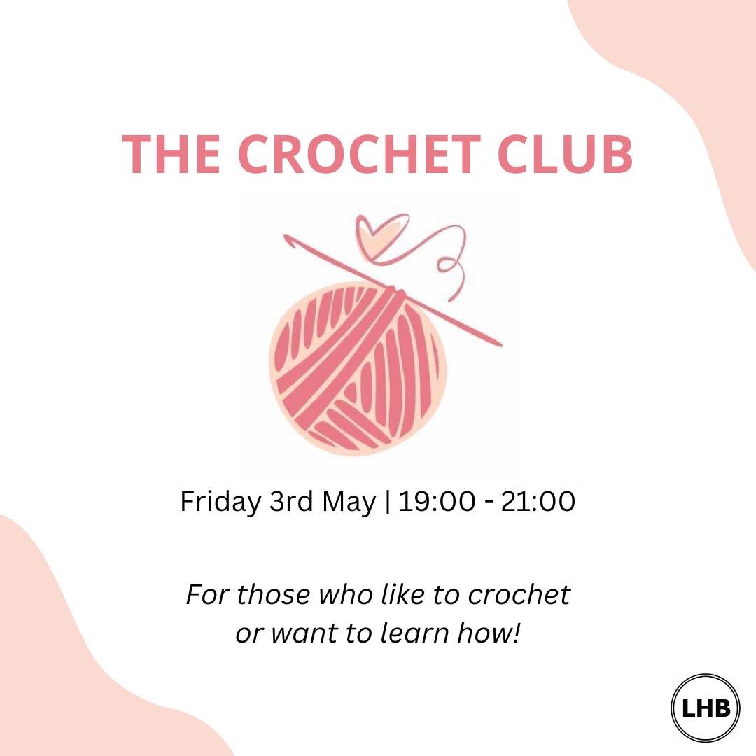 Tonight we crochet! 🧶 19.00-21.00

Do you want to learn a new skill? Or maybe you&rsquo;re already a master and would like some company while you create? The Crochet Club is for you! 

The group is growing, but there&rsquo;s still room for you! 👋