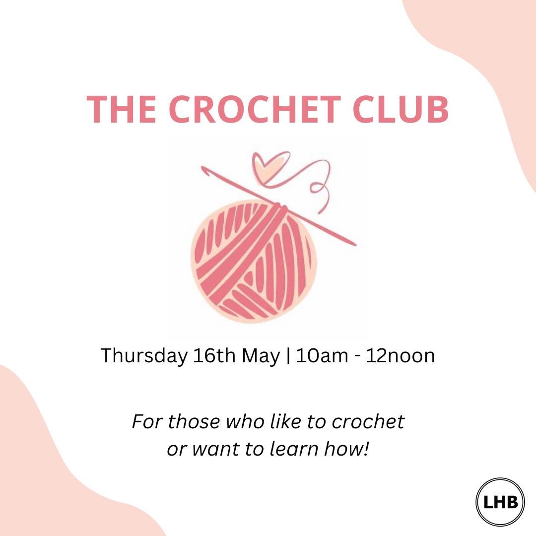 Tomorrow at 10am - 12pm it&rsquo;s Crochet time! 🧶 

If you&rsquo;re free this Thursday morning and want some good company while creating a masterpiece (or not 😜) come and be a part of Crochet Club! 

We&rsquo;ll have a seat just for you! 😊