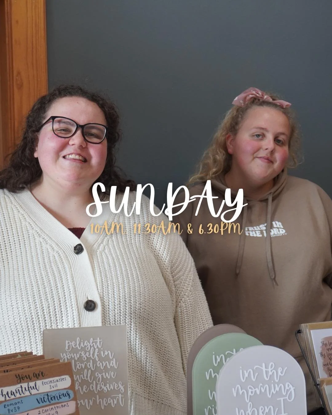 Sundays at Living Hope! 🙌🏻
Come and take a seat with the rest of us. Why not invite someone along to church? 
See you Sunday! 👋🏻
