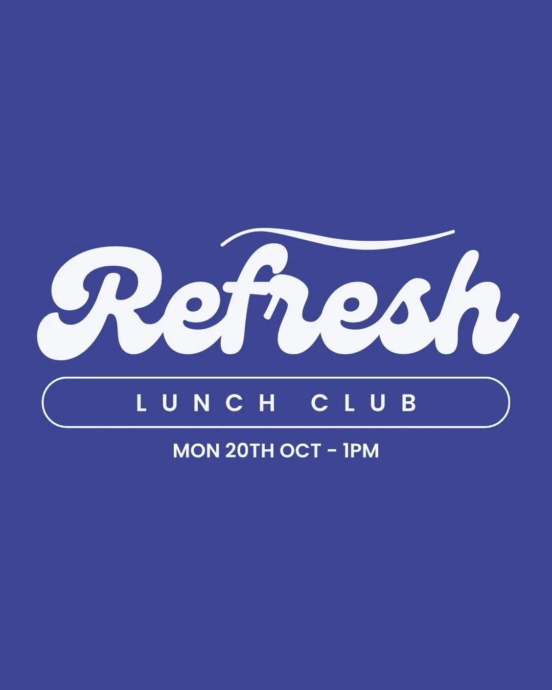Join us today for our refresh lunch club as we worship and have some fellowship together! 🙌🏻
See you at 1pm! 👋🏻