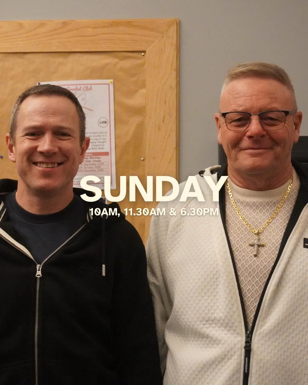 No matter who you are or where you’ve been, you belong here. 🙌🏻
Come and take a seat with the rest of us this Sunday. We’d love to see you! 🤍
See you Sunday! 👋🏻