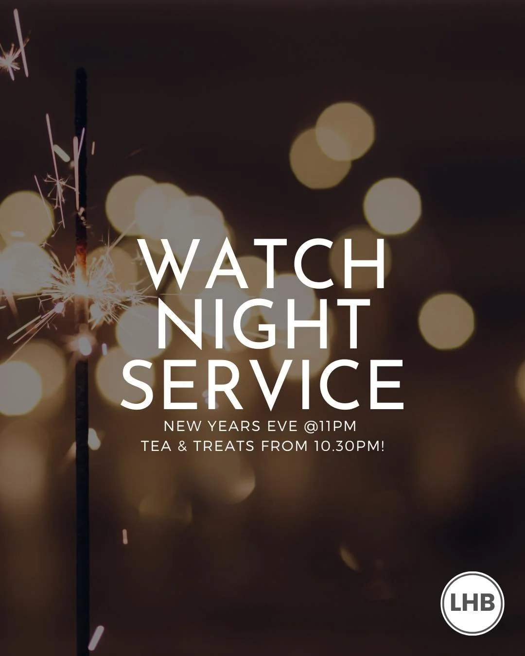 Who wants to bring in 2026 together?! 

Tonight we reflect on what God has done over the last 12 months and look forward to all he has in store for us in the New Year! 

This will be a night where we worship together &amp; hear stories of God&rsquo;s