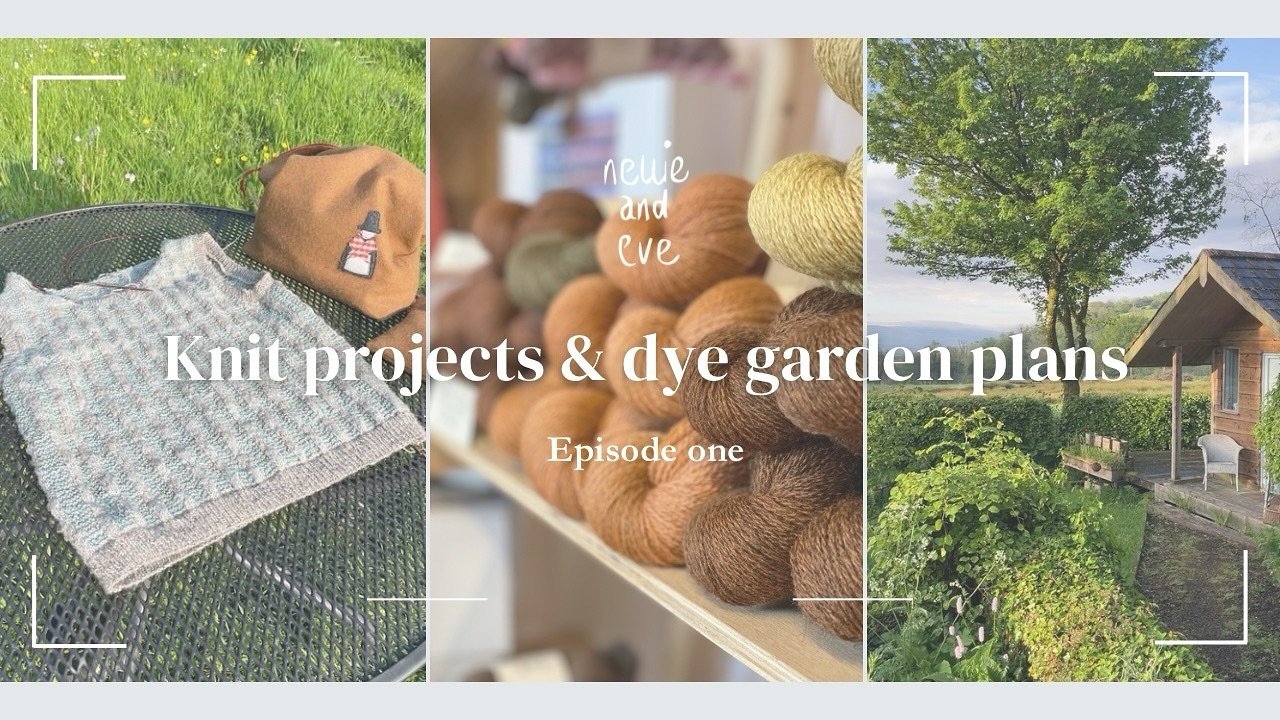 I made a podcast!
You can now find me on my YouTube channel chatting about my latest knits, WIPs &amp;, in this 1st episode, my plans for a new dye garden&hellip;but first to tackle the buttercups! 🌼
Head over to YouTube now to find out more&hellip;