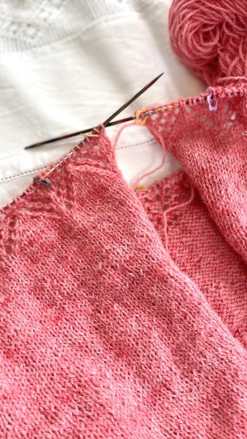 Ochre Cardigan by Amber OBrien