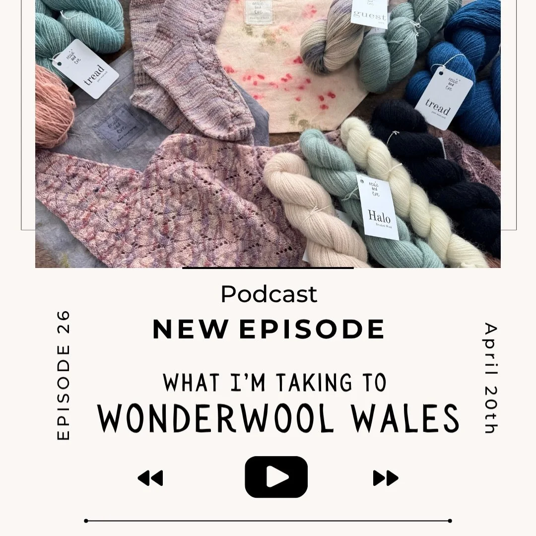 A sneak peek of all the new yarns coming with me to @wonderwoolwales this weekend and to @the_big_flock_bristol 16th - 17th May &amp; in the shop update at the end of May in this episode.

There&rsquo;s a first look at an exclusive new pattern from @