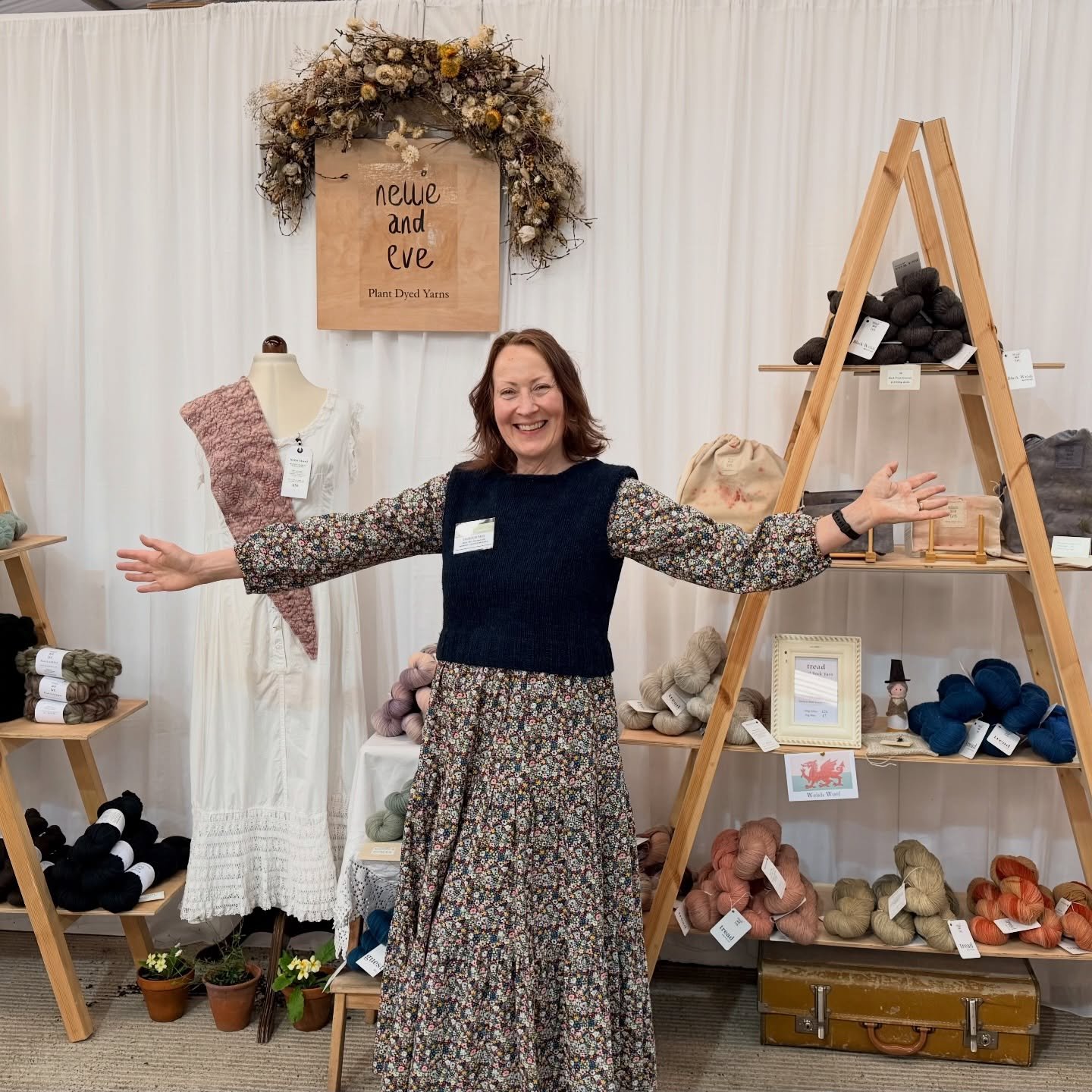 @wonderwoolwales you were wonderful. My heart is full, thank you so much to everyone, for all your hellos, hugs, chats about yarn (lots of that) and for all the joy and love that radiates through the entire show, where folk come together to share the