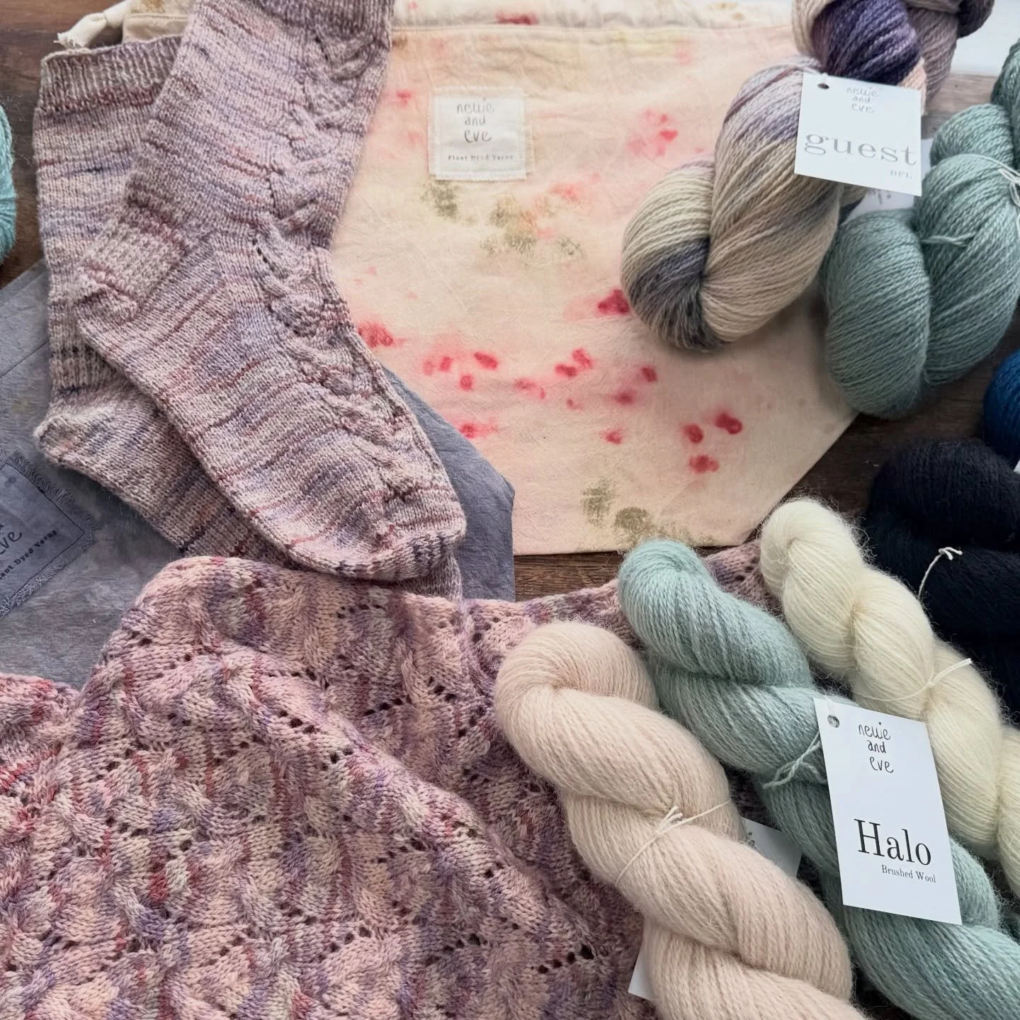 New yarn, patterns &amp; project bags made their debut @wonderwoolwales at the weekend &amp; I&rsquo;ve been overwhelmed by the response. Thank you.
A new batch will be coming with me to my next event @the_big_flock_bristol on May 16-17.
Can&rsquo;t 