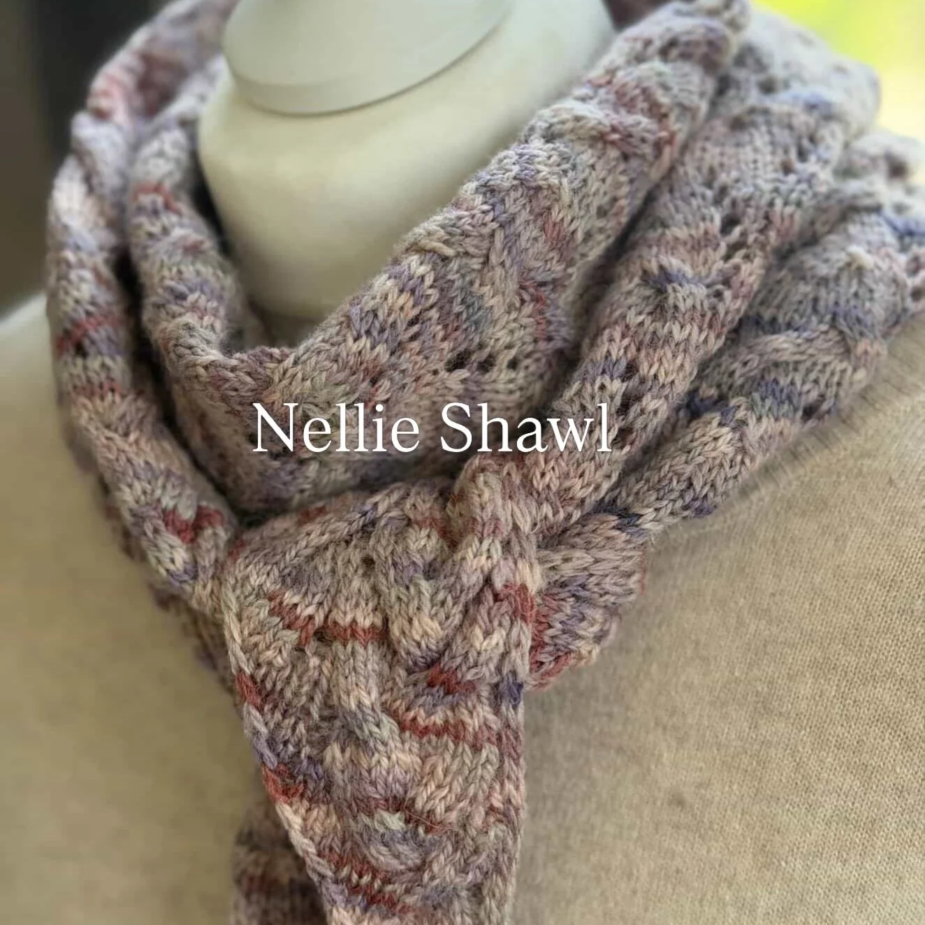 Meet the Nellie Shawl ✨
Designed especially for Nellie &amp; Eve by @twinsetandpurl this beautiful shawl showcases the very best of my new Guest BFL yarn, here for the summer season.
Soft, bouncy and wonderfully squishy, Guest BFL creates a fabric wi