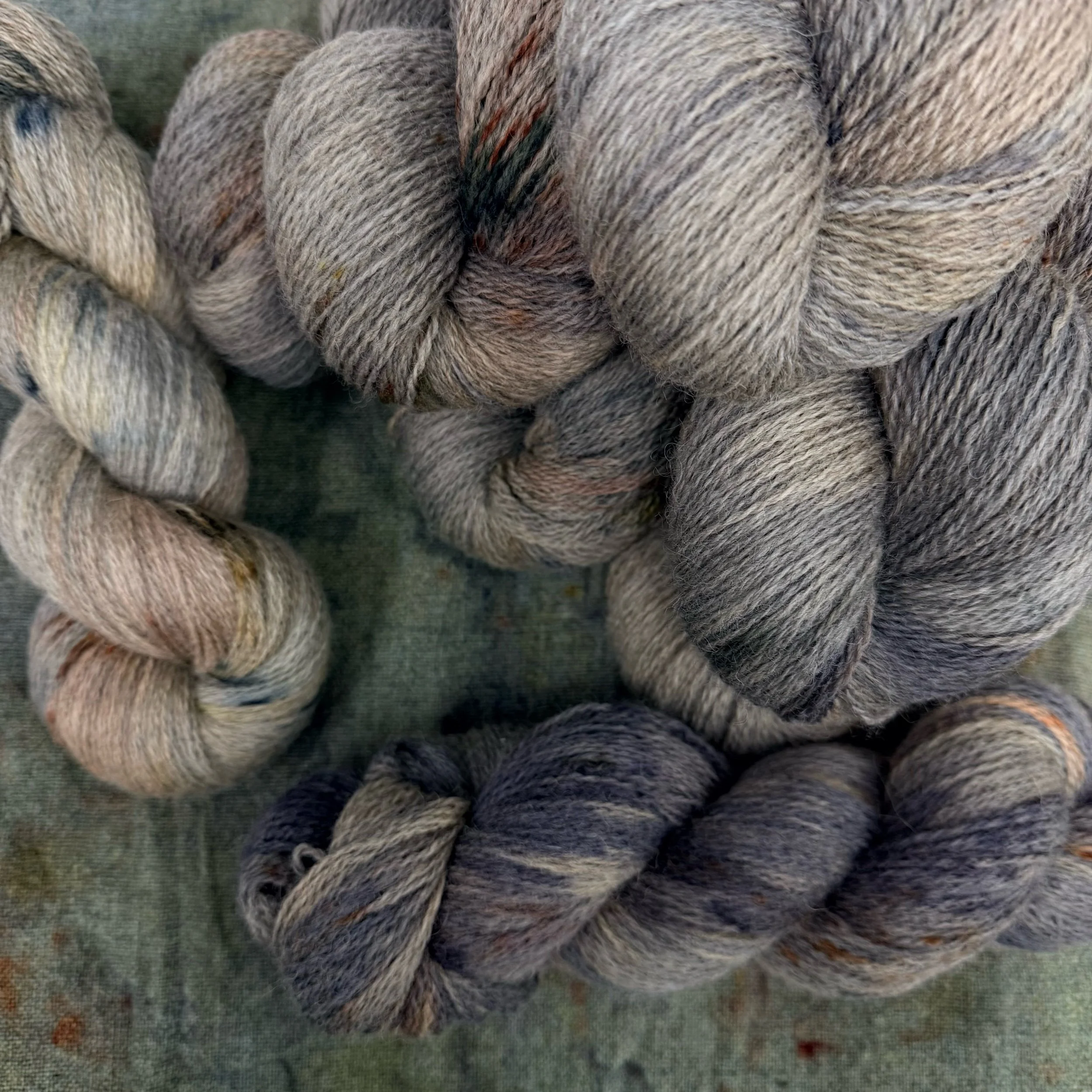 Dales 4ply - Flowers from the Dye Garden - Dark Autumn