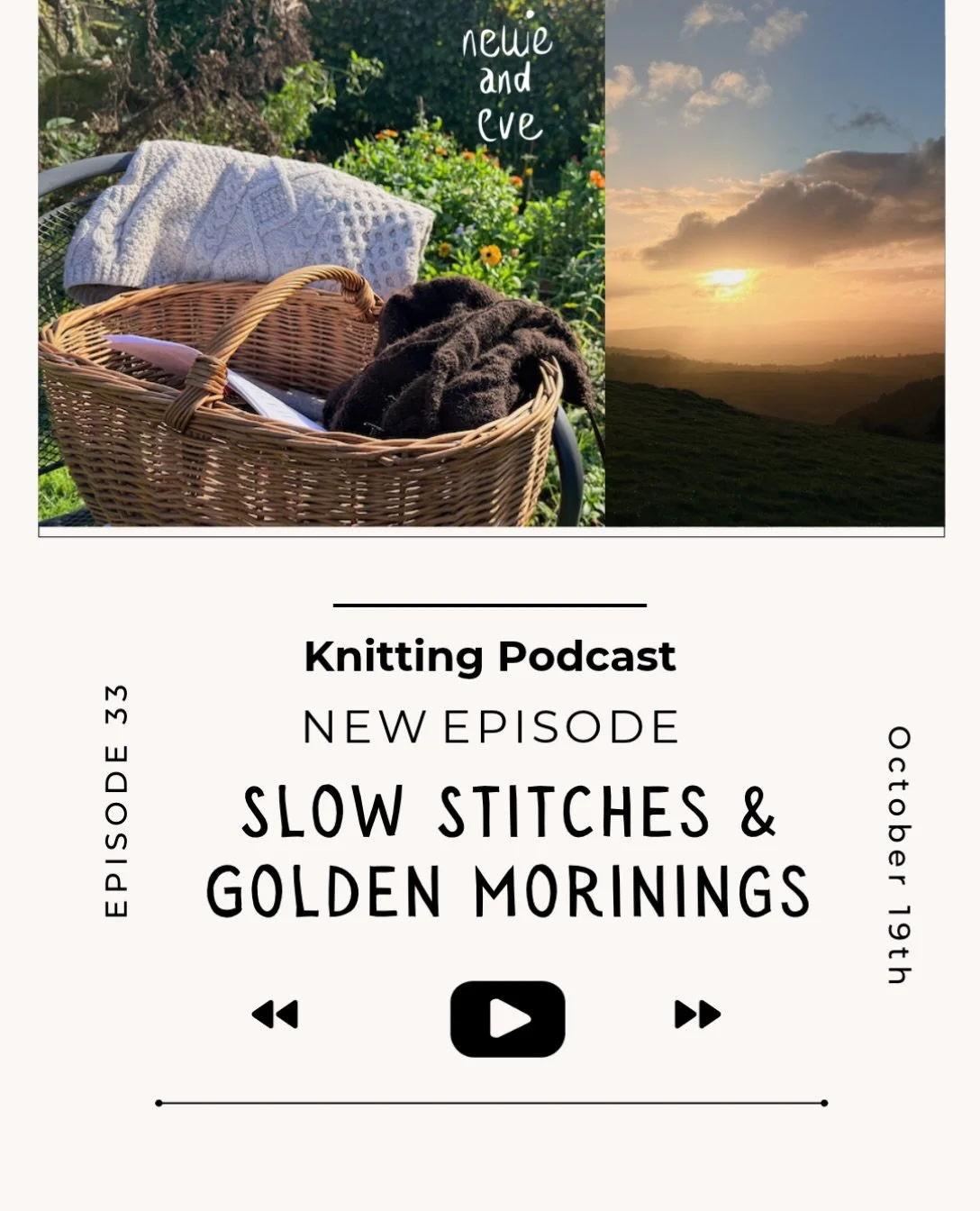 A new podcast is now on YouTube 🤎
Musings on slow living, seasonal inspiration &amp; finding joy in the everyday moments 🍂

Pop the kettle on, pick up your knitting/spinning etc &amp; come and join me 🧶🌅

Watch now on YouTube, link in bio

#nelli