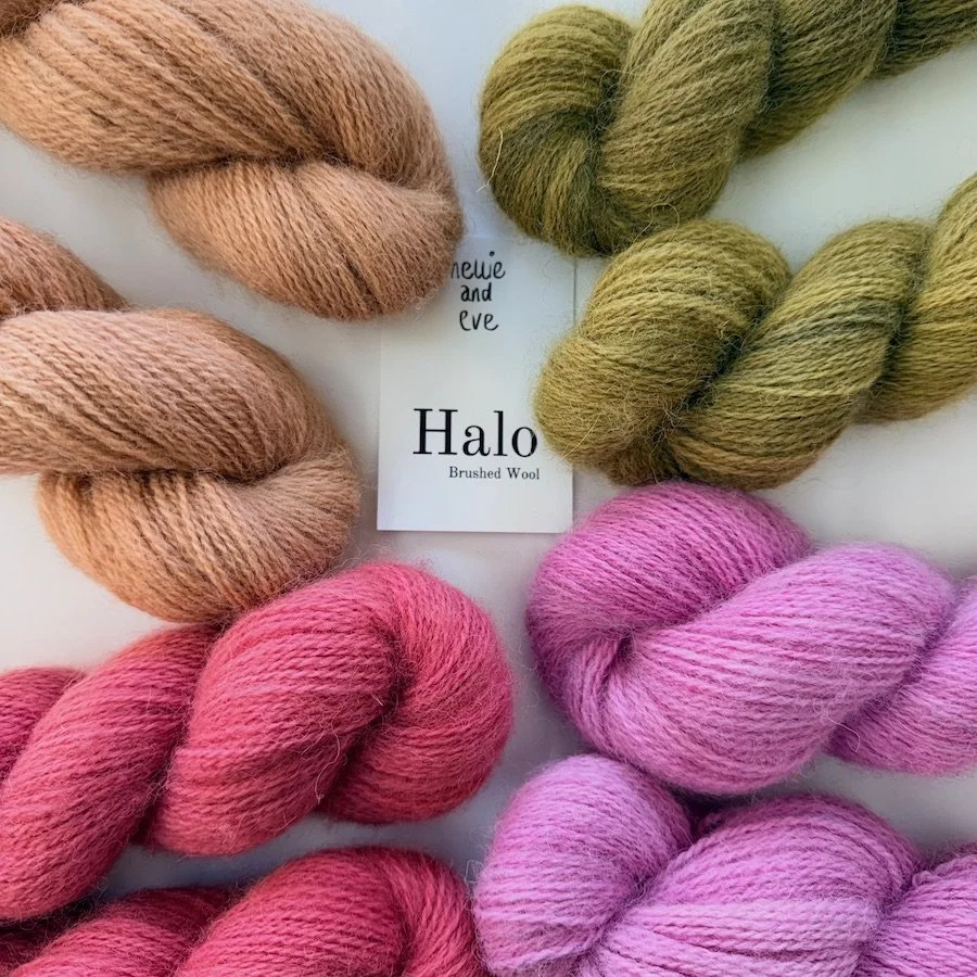NEW ‘Halo’ Brushed Wool 4ply