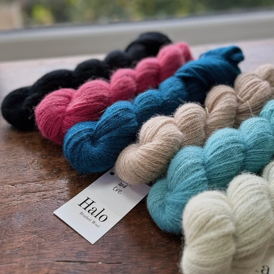 NEW ‘Halo’ Brushed Wool 4ply