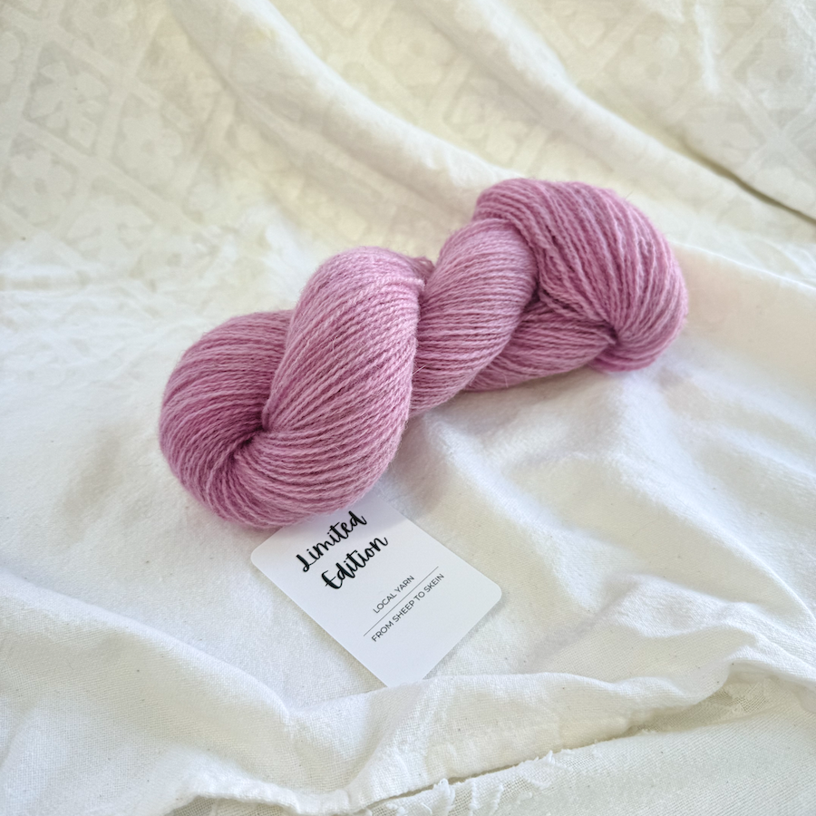 Limited Edition Shetland 4ply Rose Pink