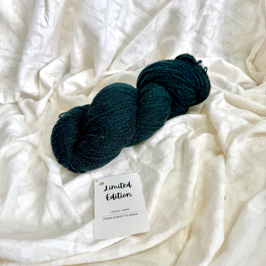 Limited Edition Shetland 4ply - Darkest Midnight