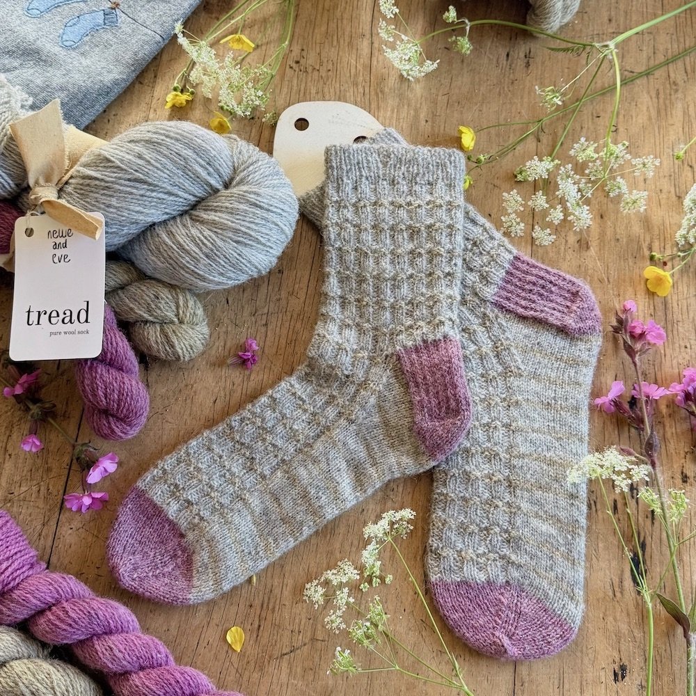 Tread - Wool Sock - Spring Posy Bundle