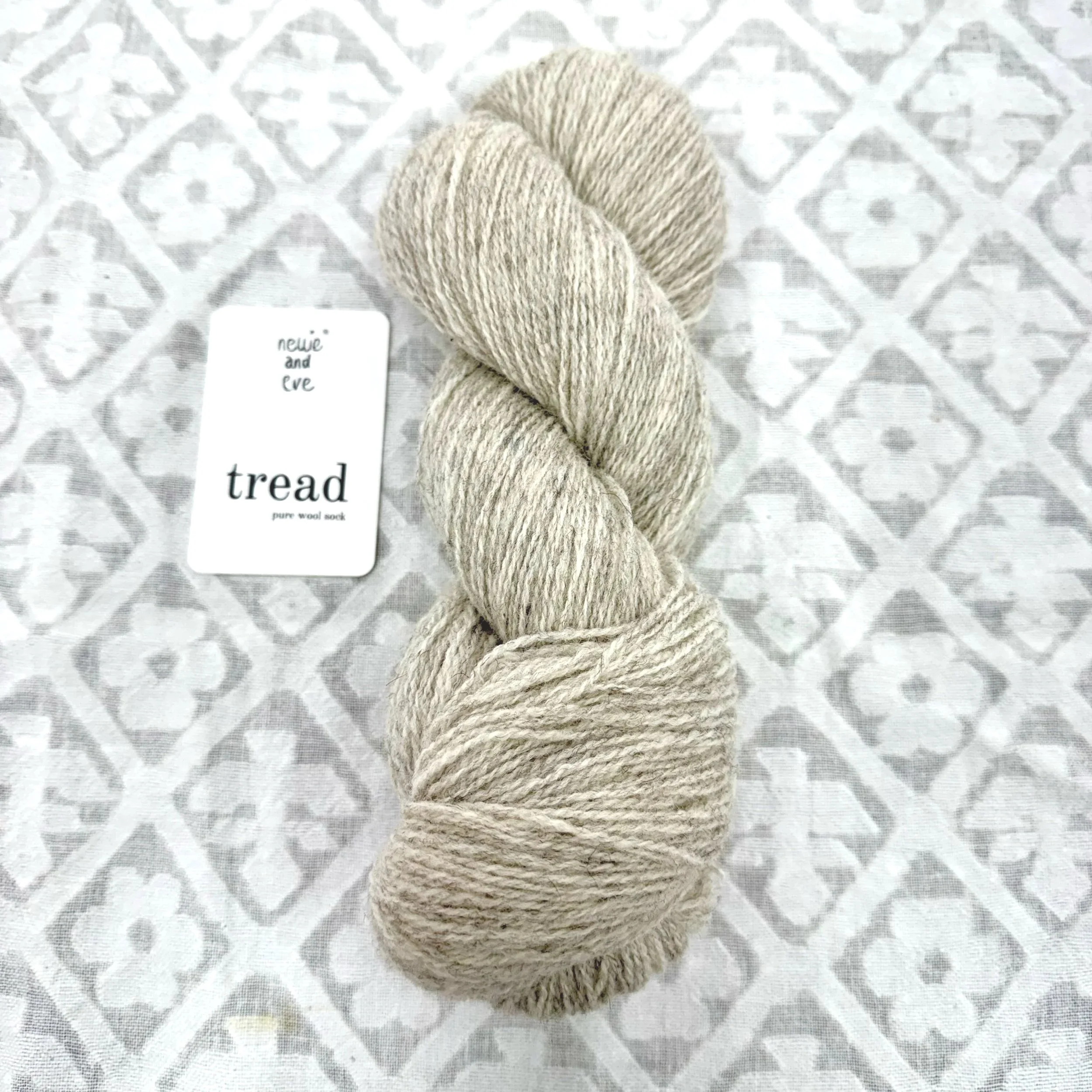 Tread - Wool Sock - Natural undyed #2