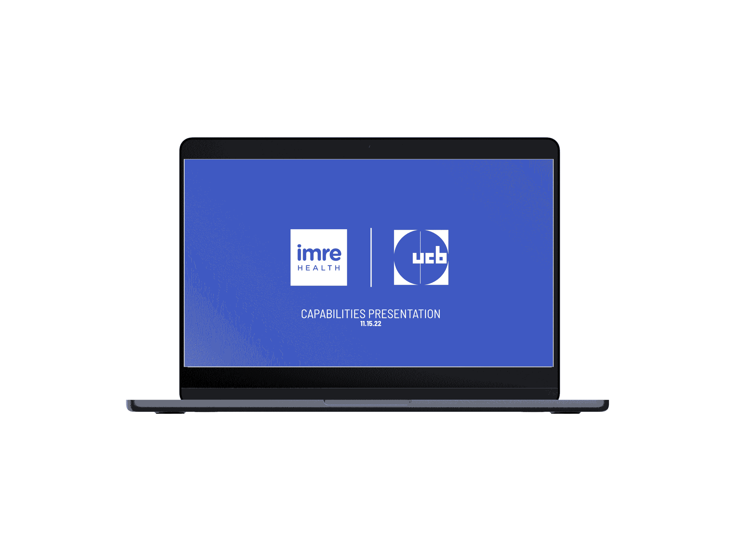 Co-branded Pitch Deck prepared for UCB 