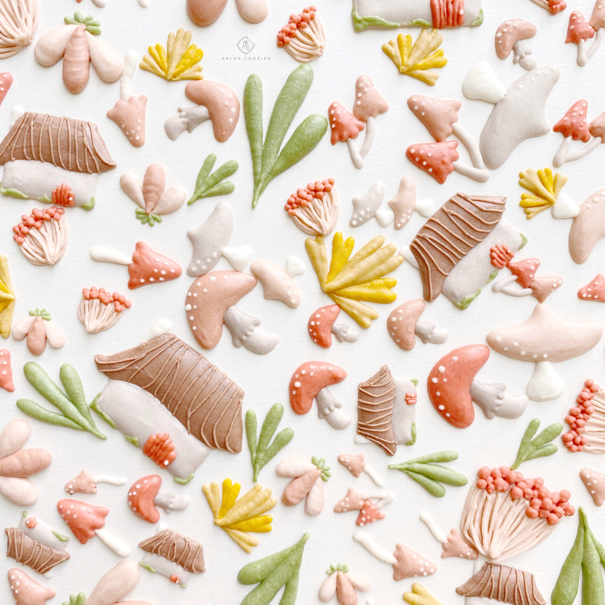 Whimsical Bundle Icing Transfer Templates