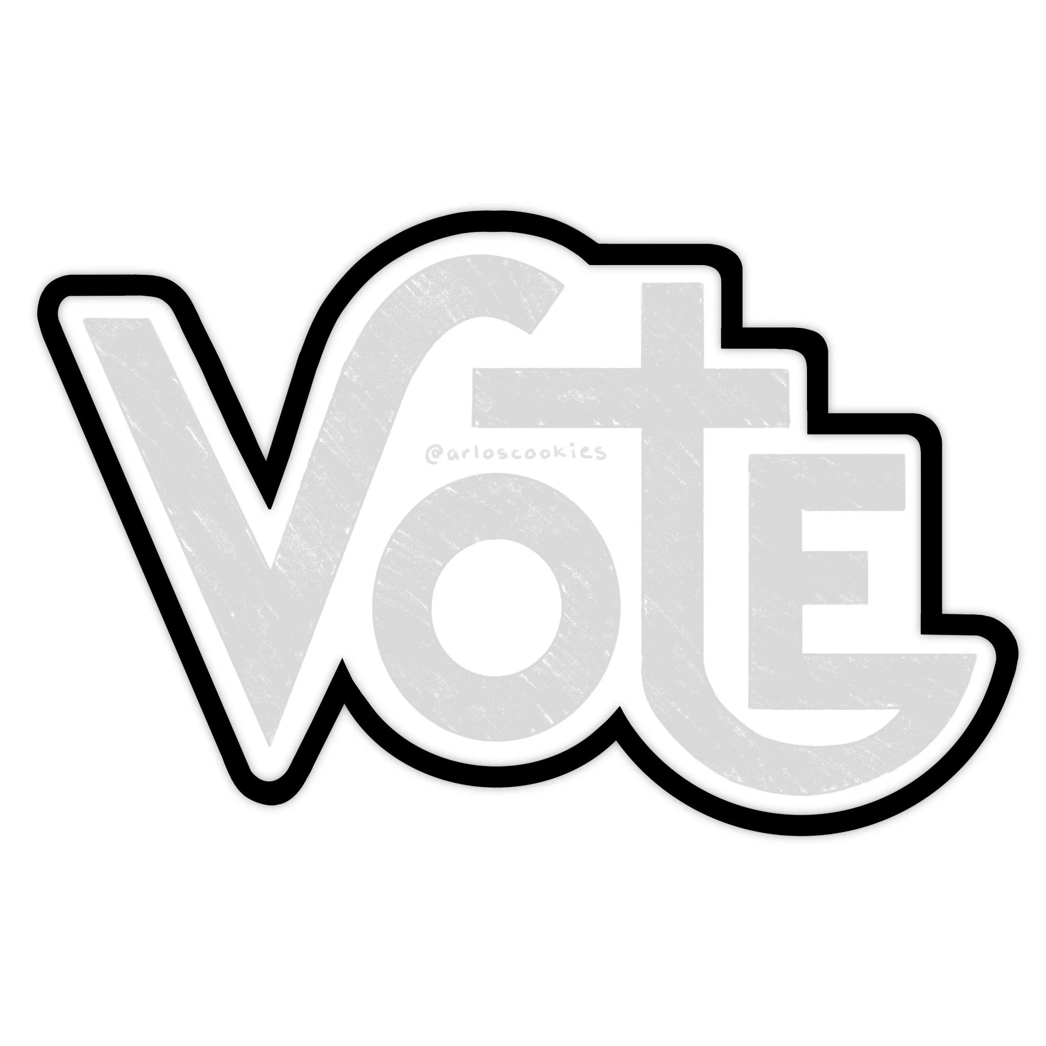STL - Vote (3 Sizes)