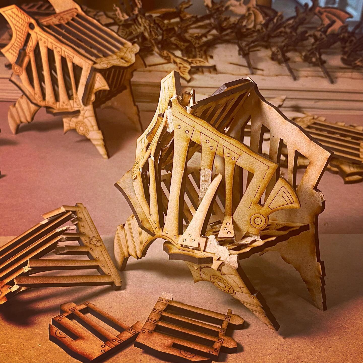 Sometimes, assembly leads to destruction.
